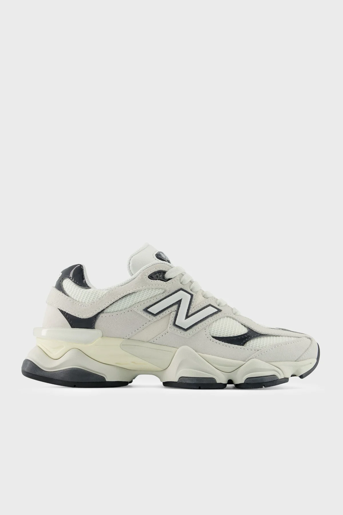 New Balance Logolu Sneaker Unisex Ayakkabı U90602FD Gri - 1