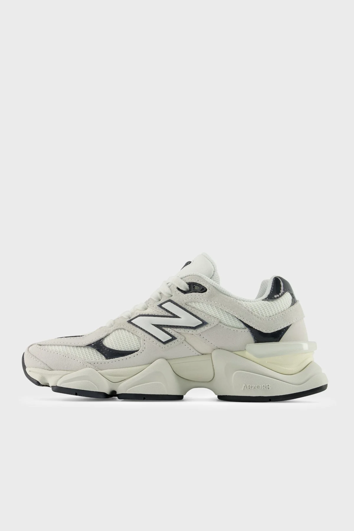 New Balance Logolu Sneaker Unisex Ayakkabı U90602FD Gri - 2