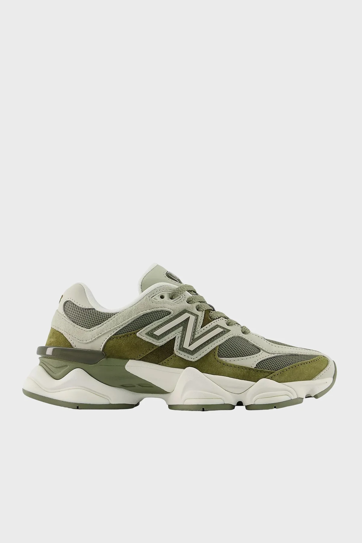 New Balance Logolu Sneaker Unisex Ayakkabı U90604A9 Haki - 1