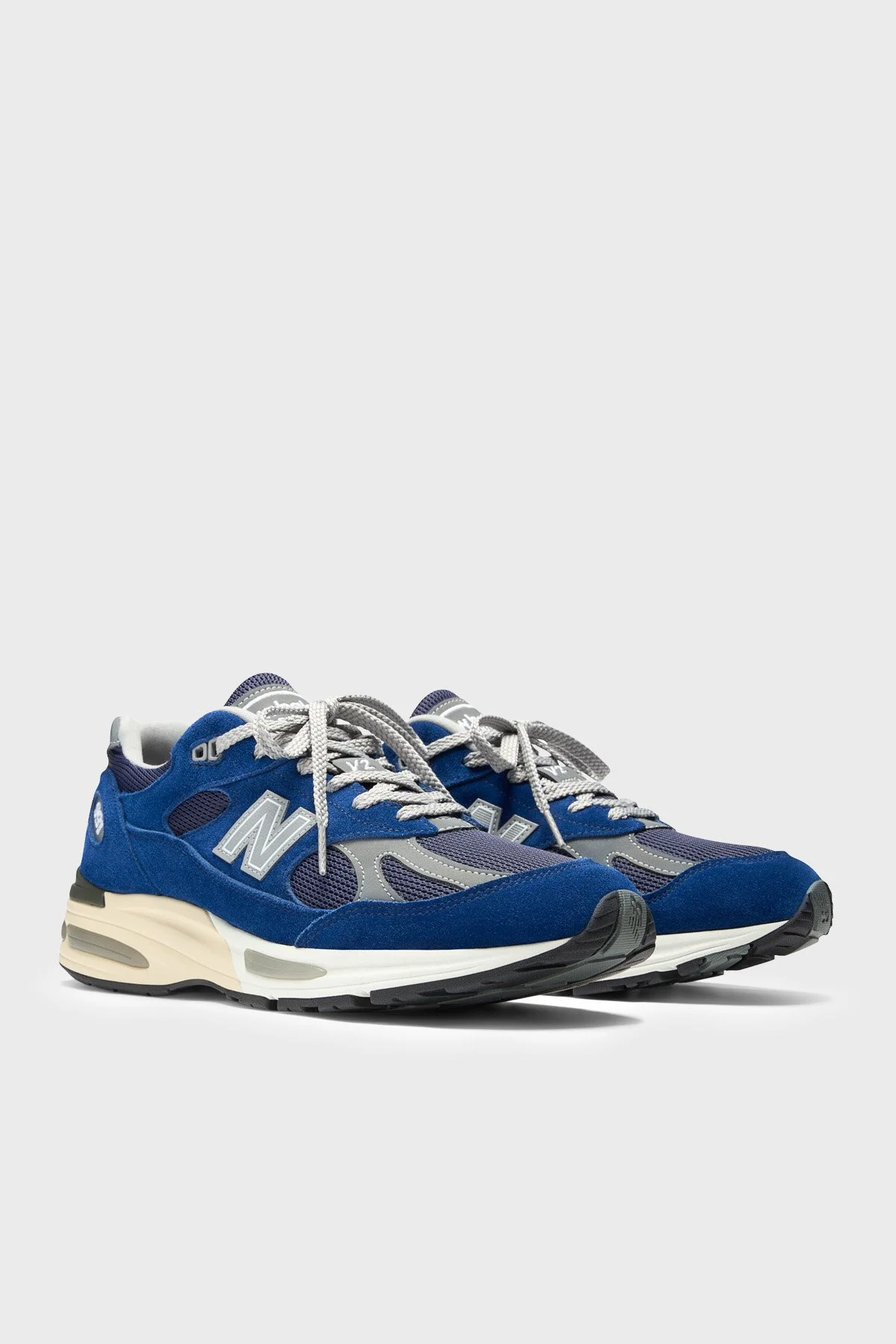 New Balance Logolu Sneaker Erkek Ayakkabı U991VB2 Lacivert - 3