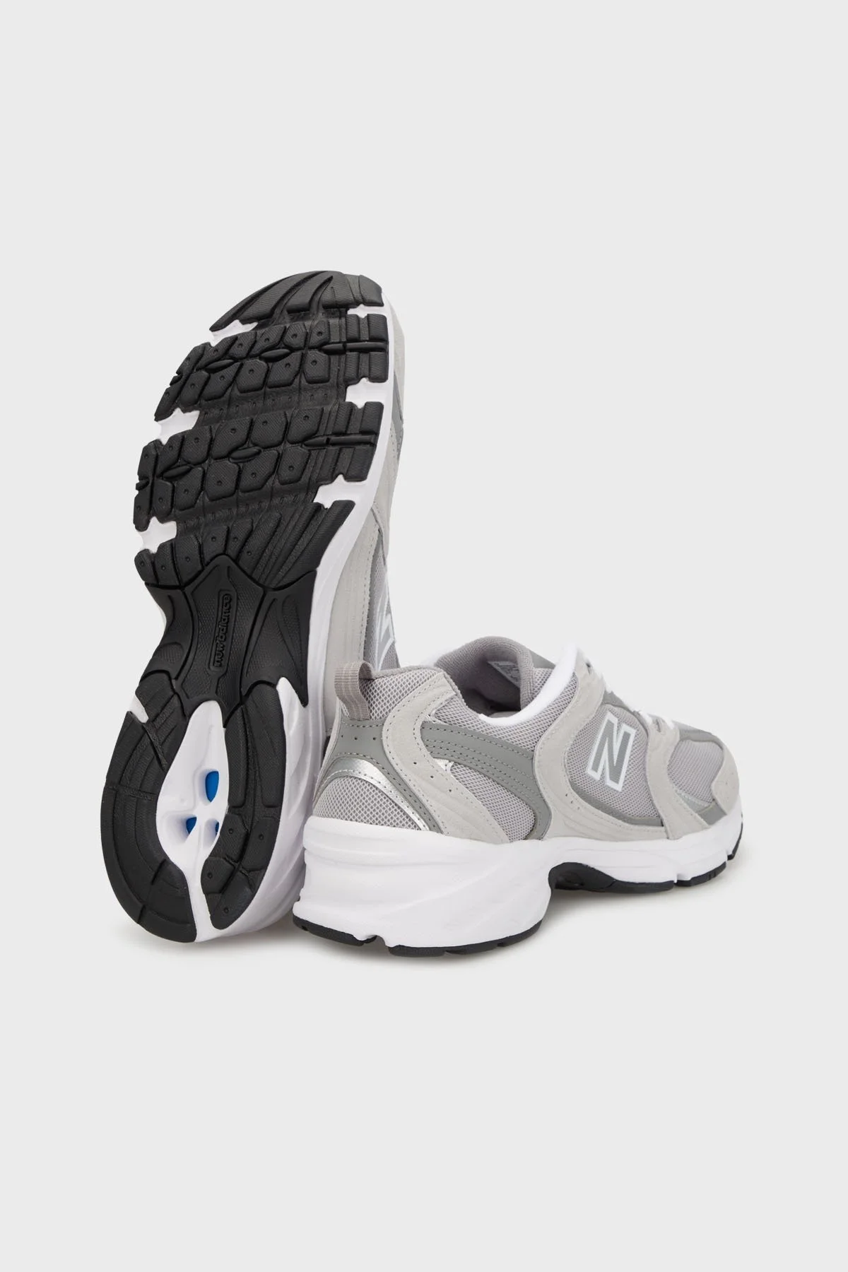 New Balance Logolu Süet Detaylı Sneaker Unisex Ayakkabı MR530CK GRİ - 8