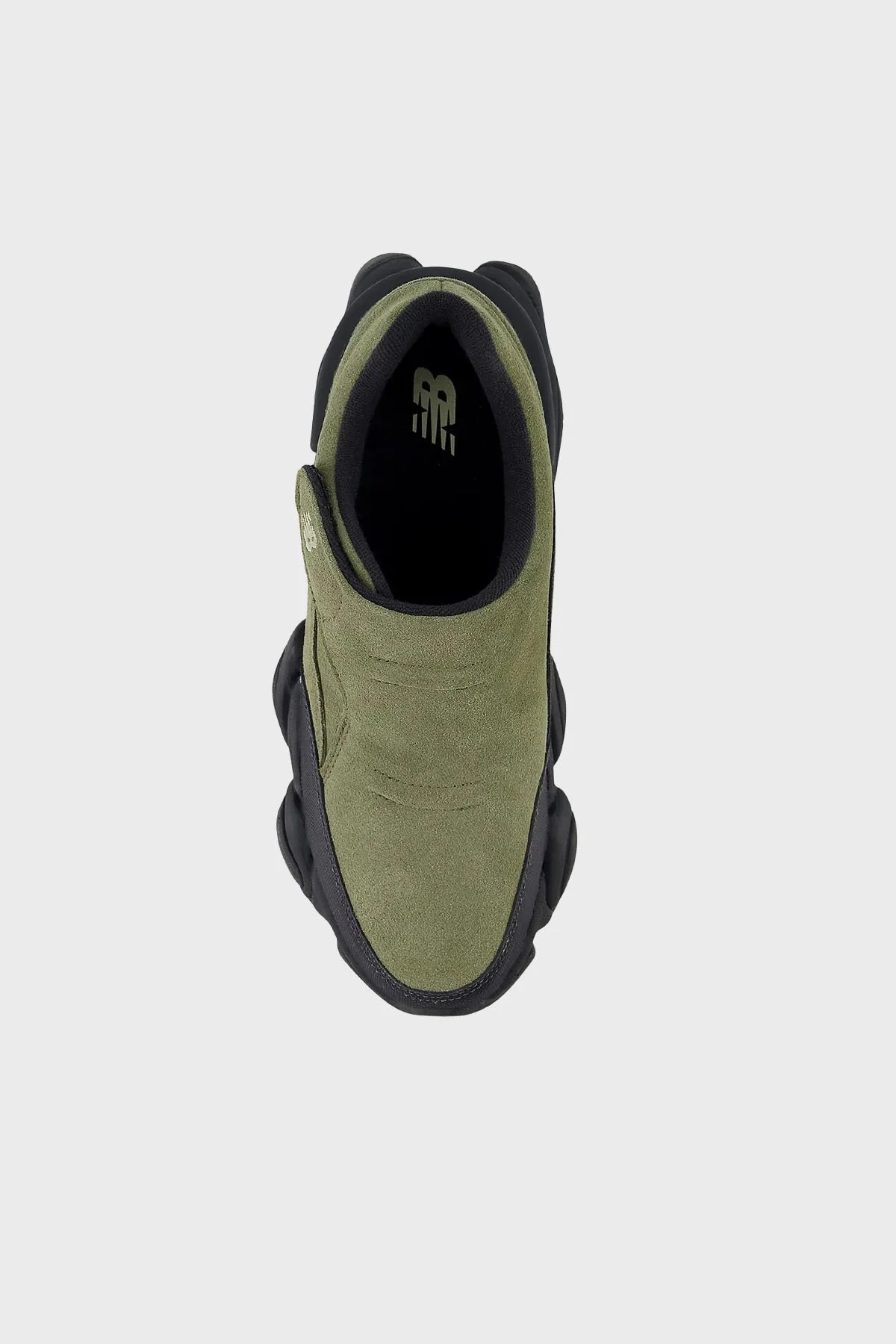 New Balance Logolu Süet Kalın Taban Cırtlı Sneaker Unisex Ayakkabı U8040UOC HAKİ - 4