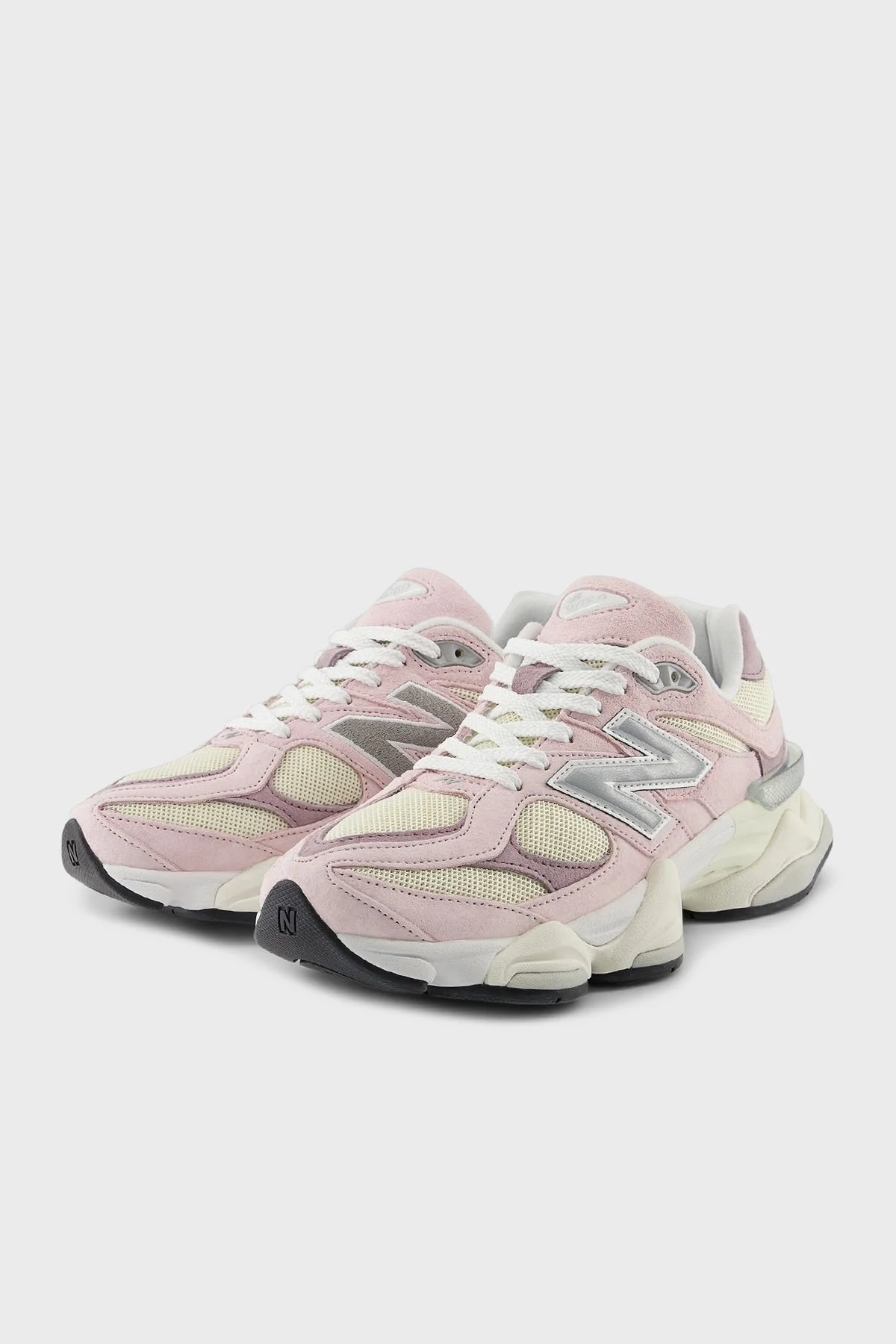 New Balance Logosolu Süet Sneaker Bayan Ayakkabı U9060LBC PEMBE - 12