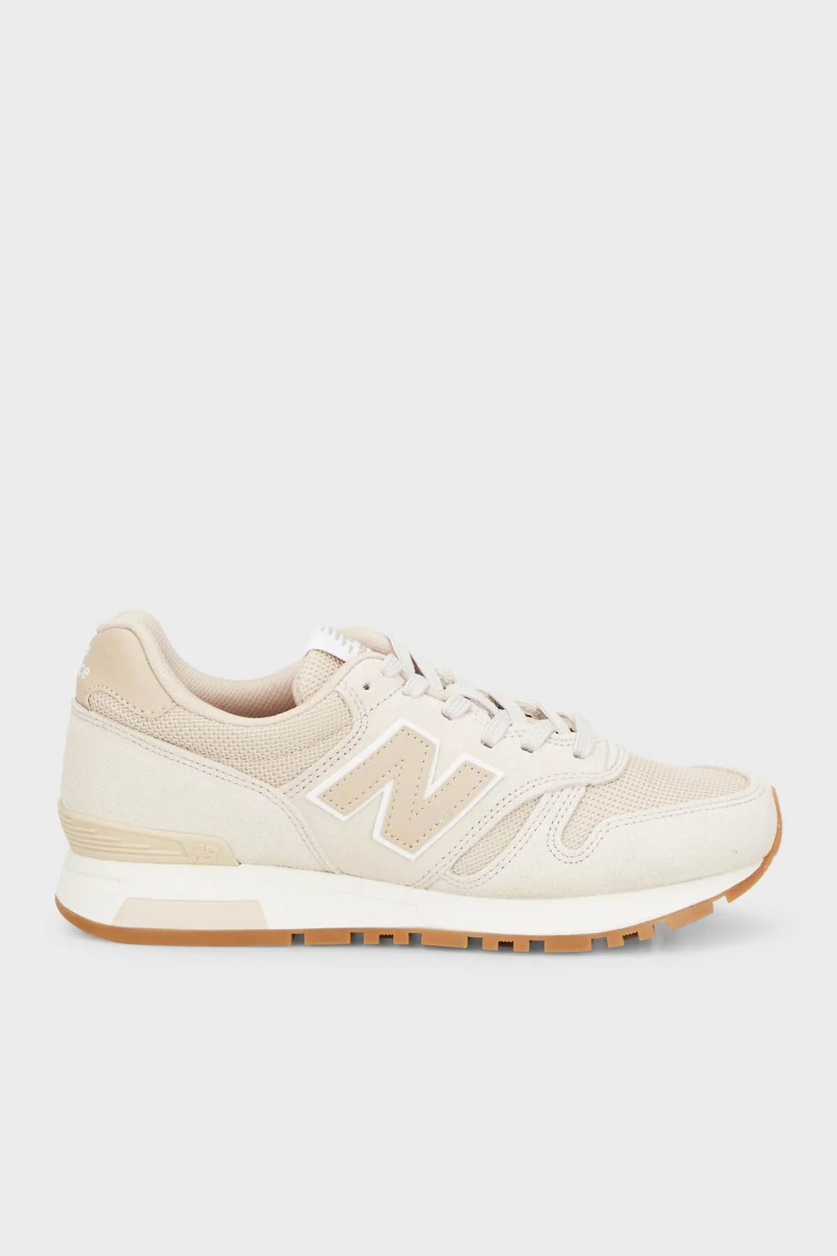 New Balance NB Lifestyle 565 Süet Sneaker Bayan Ayakkabı WL565BVG BEJ - 1