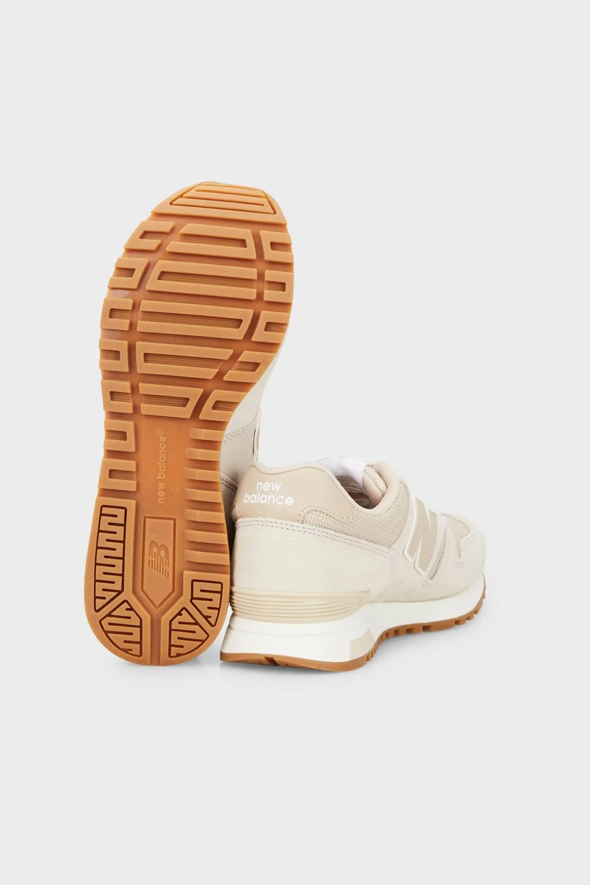 New Balance NB Lifestyle 565 Süet Sneaker Bayan Ayakkabı WL565BVG BEJ - 4