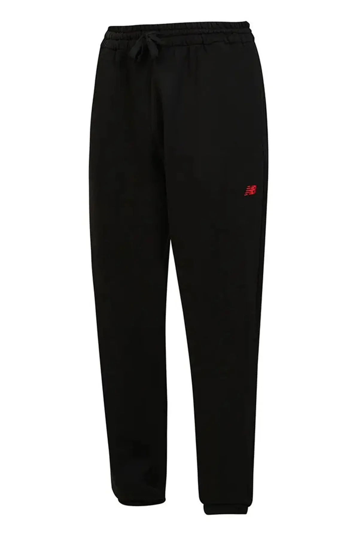 New Balance NB Lifestyle Comfort Fit Normal Bel Lastikli Paça Erkek Eşofman Altı MNP3517-BK SİYAH - 1