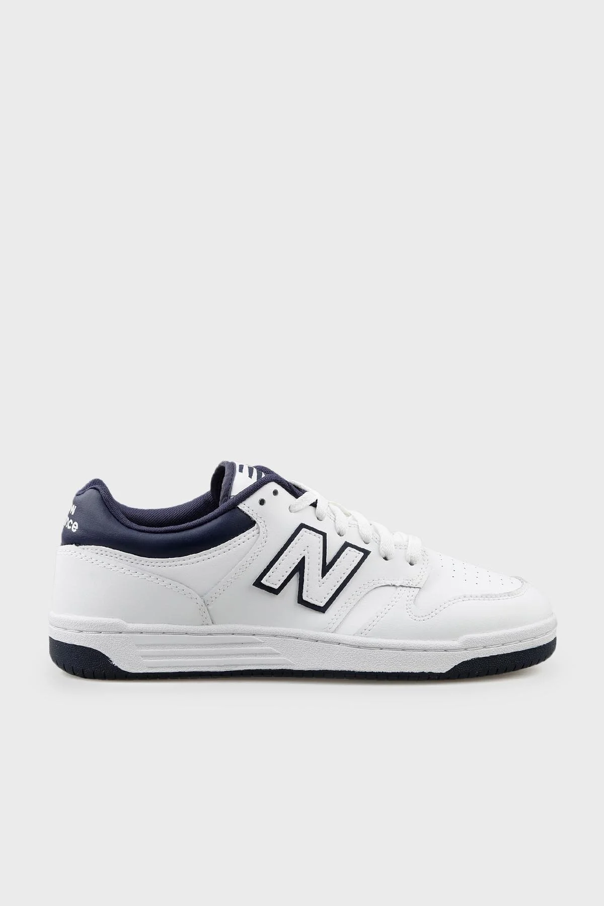 New Balance NB Lifestyle Deri Spor Unisex Ayakkabı BB480LWN BEYAZ - 1