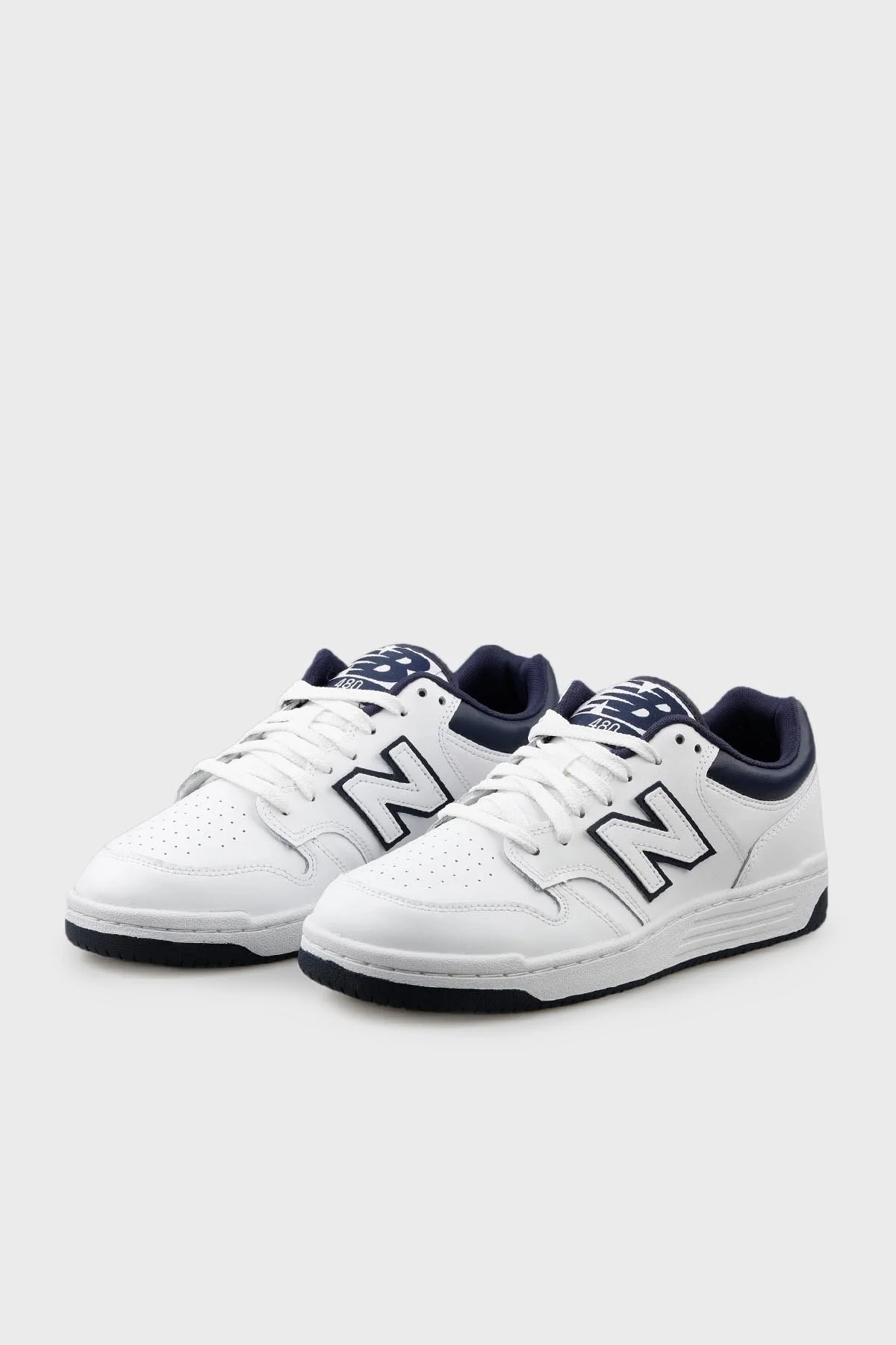 New Balance NB Lifestyle Deri Spor Unisex Ayakkabı BB480LWN BEYAZ - 3