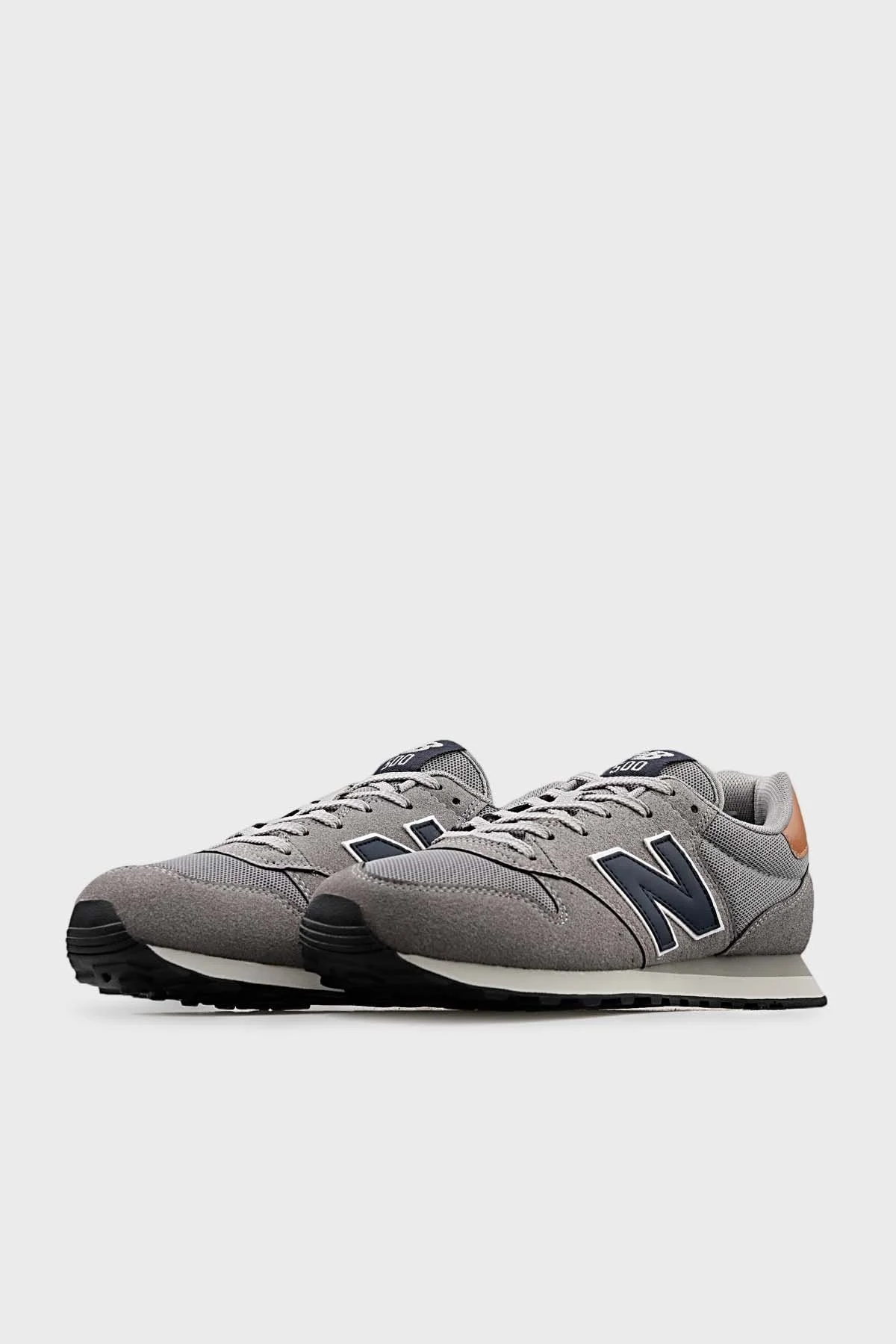 New Balance NB Lifestyle Logolu Fileli Sneaker Erkek Ayakkabı GM500TSN GRİ - 8
