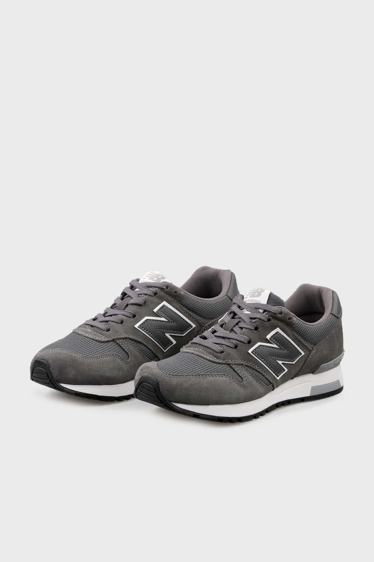 New Balance NB Lifestyle Logolu Fileli Sneaker Erkek Ayakkabı ML565ANT ANTRASİT - 8