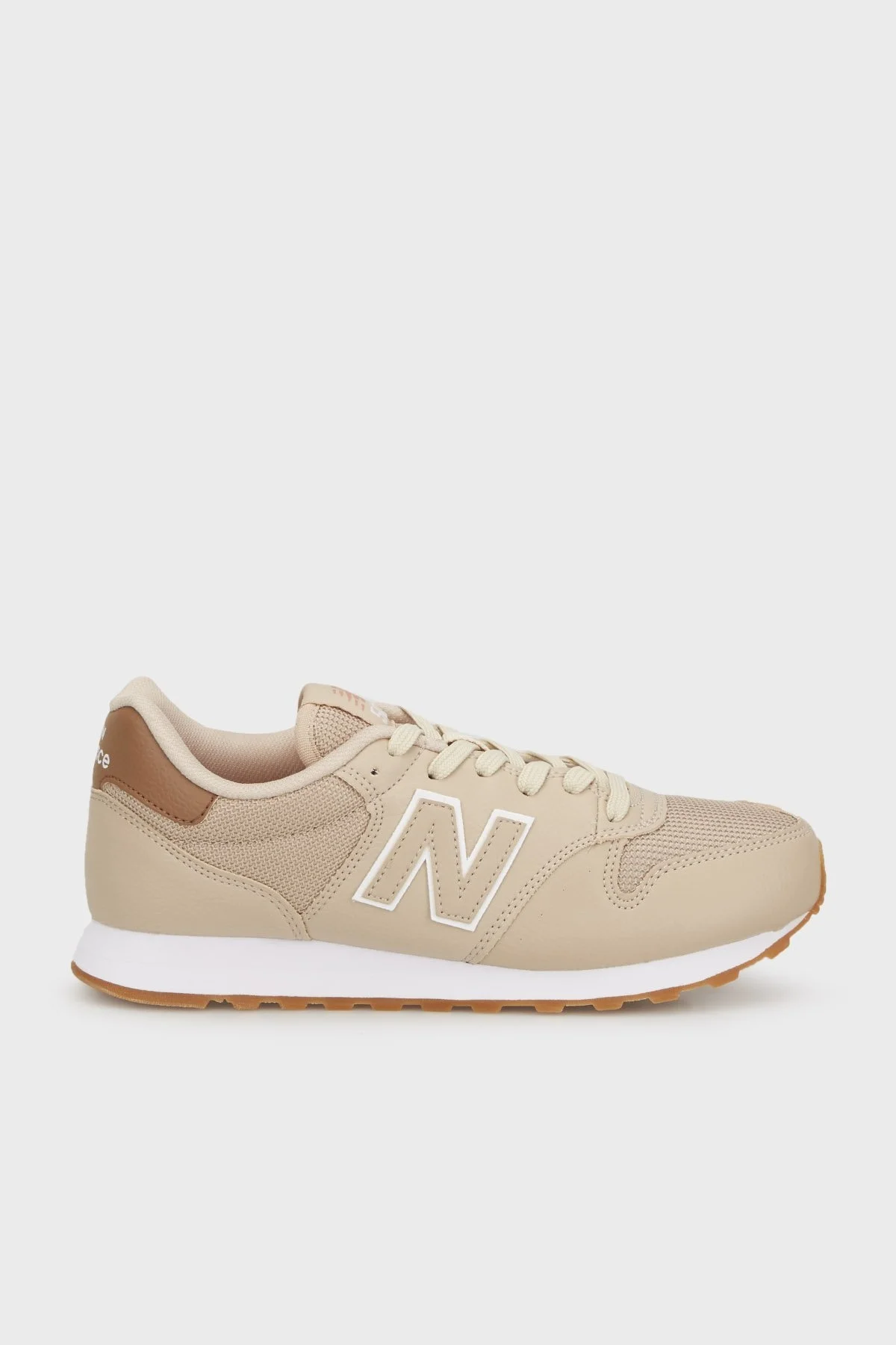 New Balance NB Lifestyle Logolu Sneaker Bayan Ayakkabı GW500BTL BEJ - 1