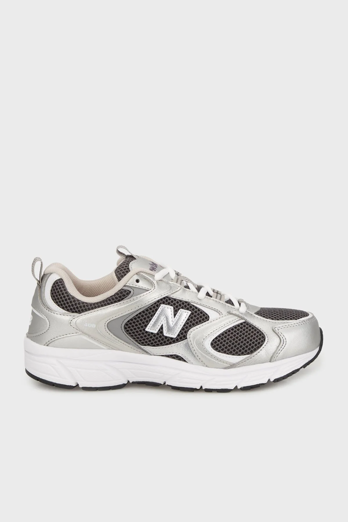 New Balance NB Lifestyle Logolu Sneaker Unisex Ayakkabı ML408AW ANTRASİT - 1