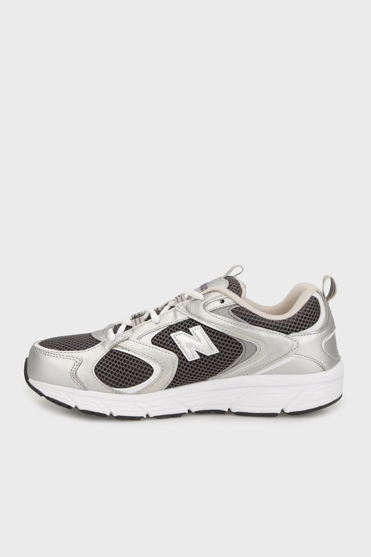 New Balance NB Lifestyle Logolu Sneaker Unisex Ayakkabı ML408AW ANTRASİT - 2