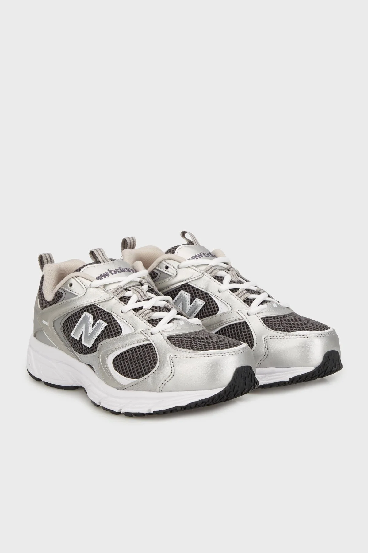 New Balance NB Lifestyle Logolu Sneaker Unisex Ayakkabı ML408AW ANTRASİT - 3
