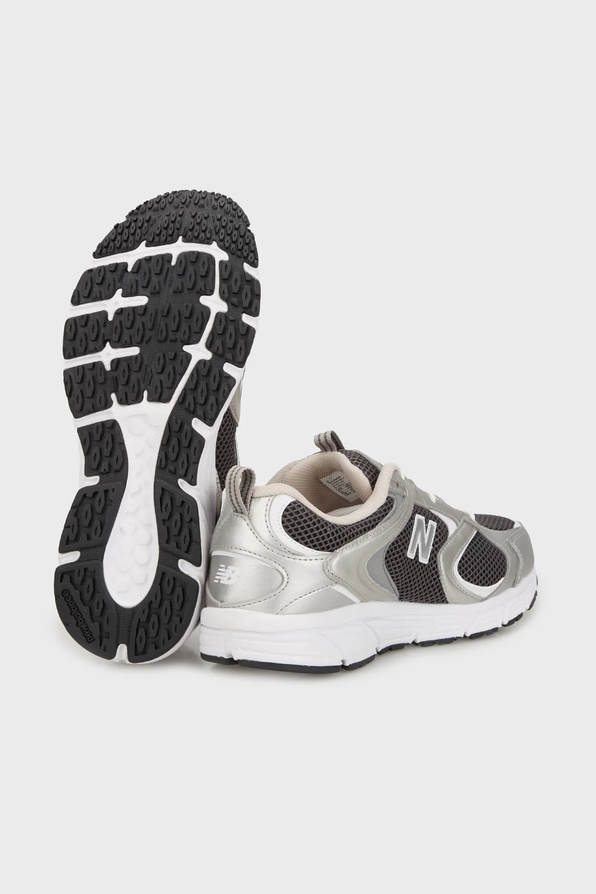 New Balance NB Lifestyle Logolu Sneaker Unisex Ayakkabı ML408AW ANTRASİT - 4