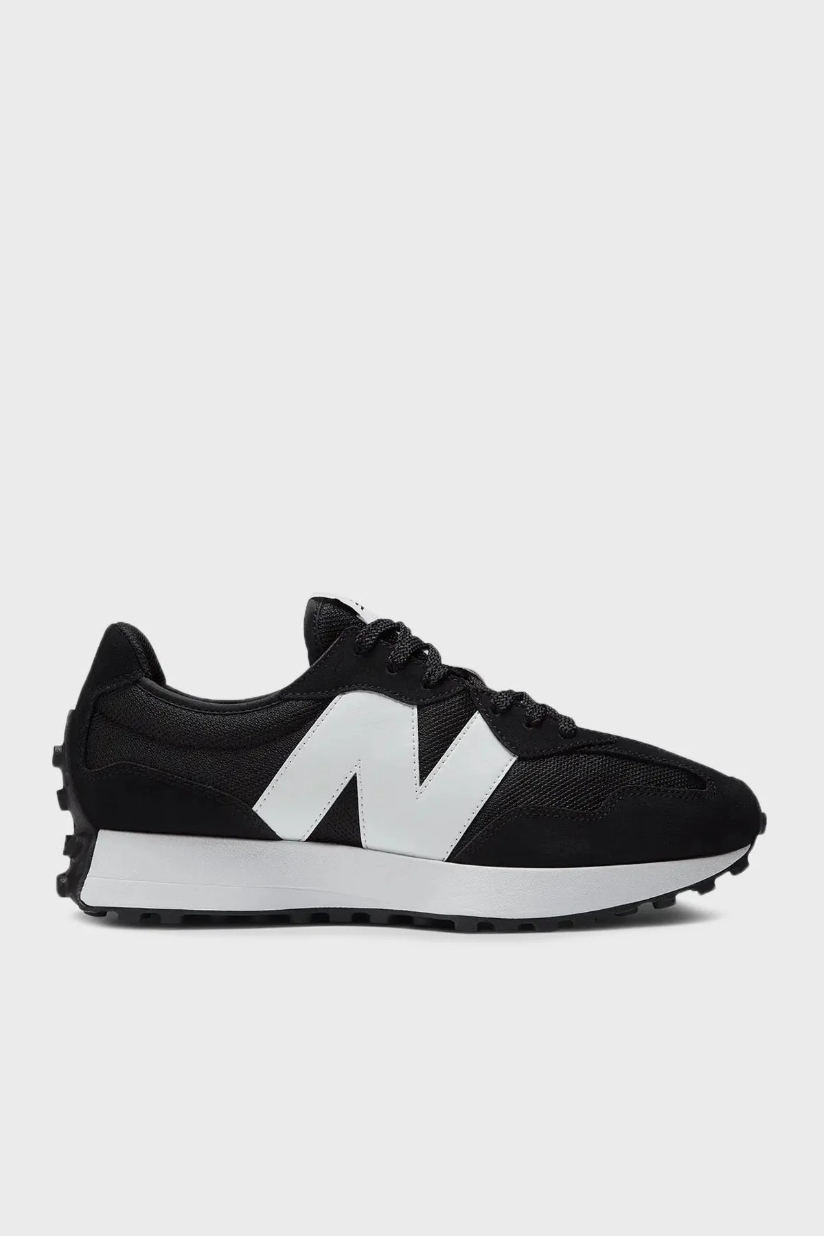 New Balance NB Lifestyle Logolu Sneaker Unisex Ayakkabı MS327CBW SİYAH - 1