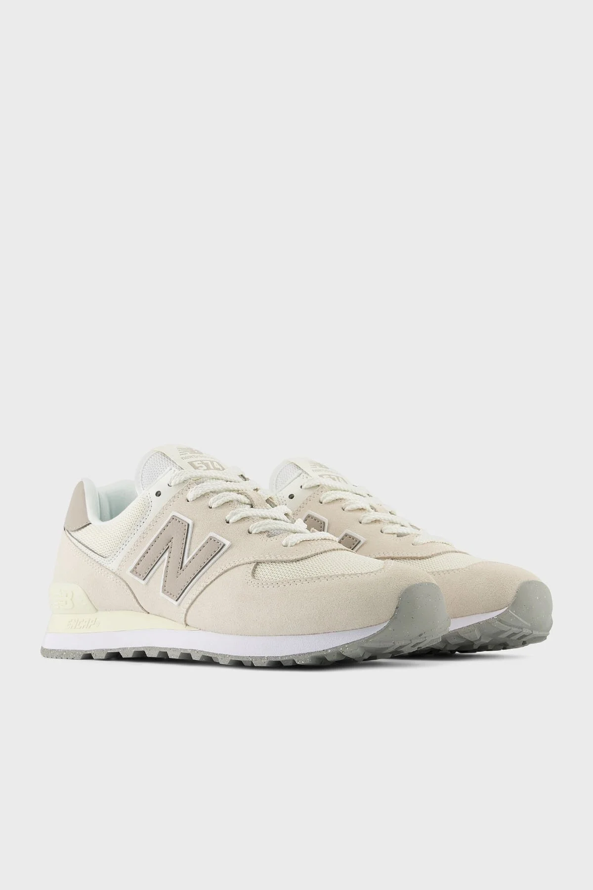 New Balance NB Lifestyle Logolu Sneaker Unisex Ayakkabı U574ESC BEJ - 10