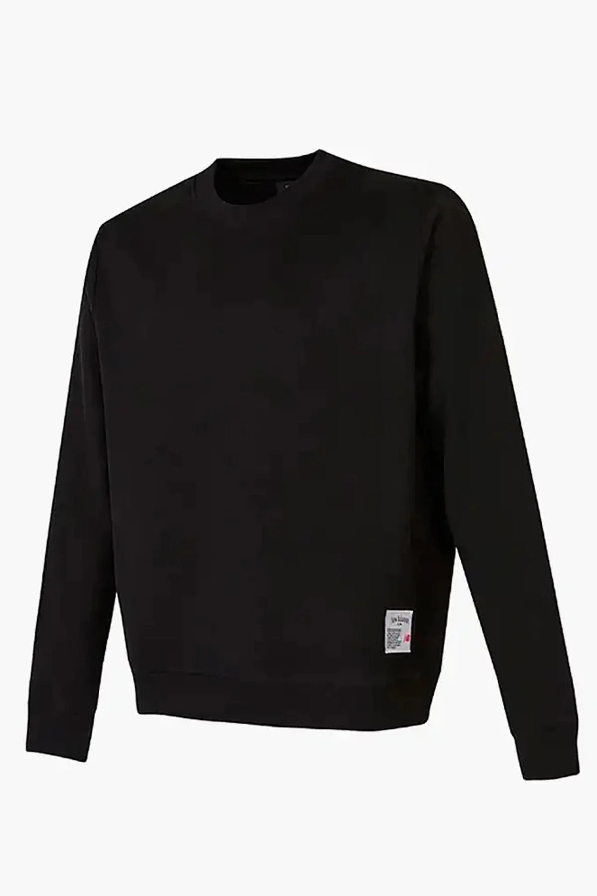 New Balance NB Lifestyle Pamuklu Regular Fit Bisiklet Yaka Erkek Sweat MNC3503-BK1 SİYAH - 1