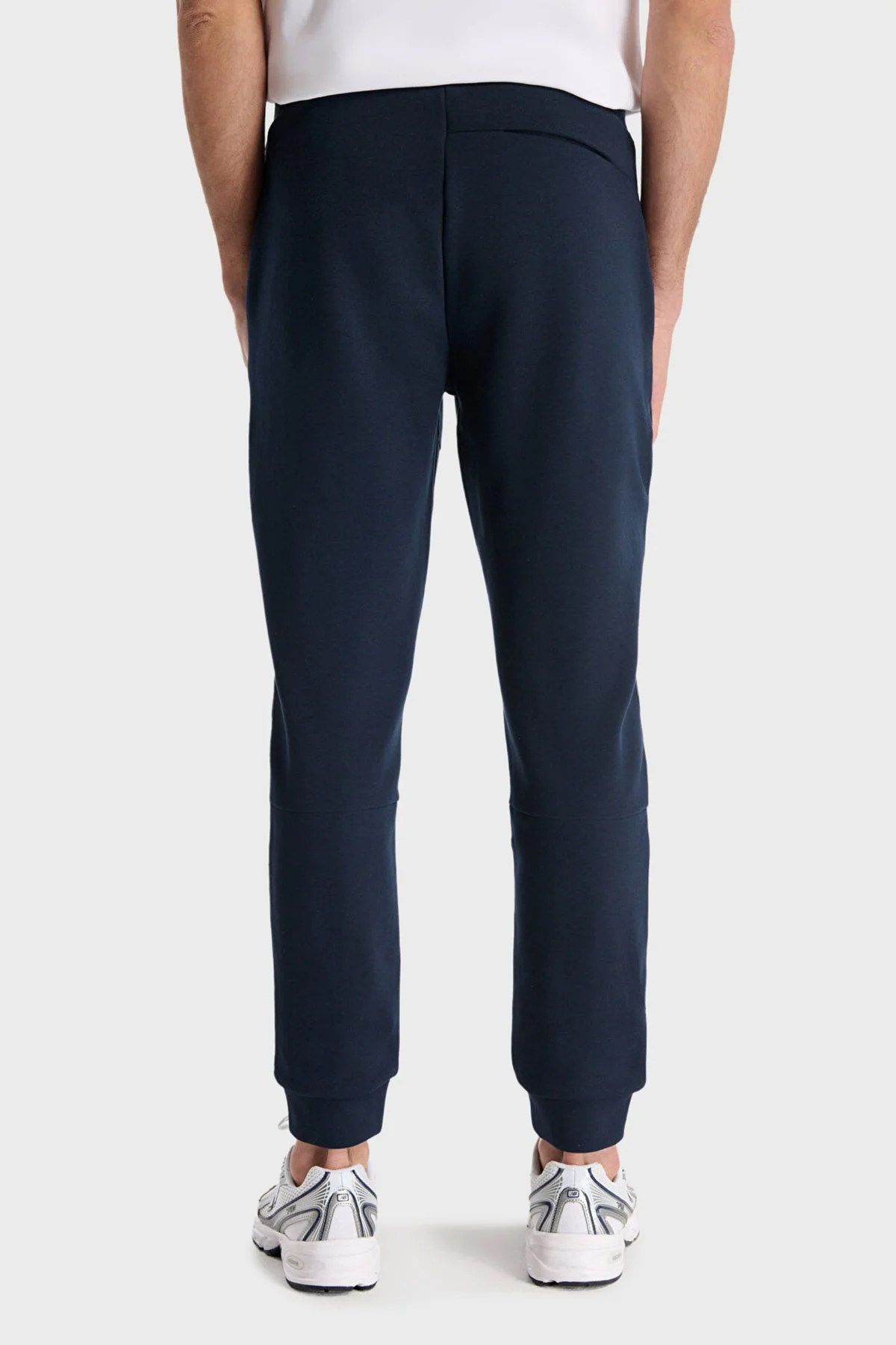 New Balance NB Lifestyle Regular Fit Normal Bel Ribanalı Paça Erkek Eşofman Altı MNP1517 AVI LACİVERT - 4