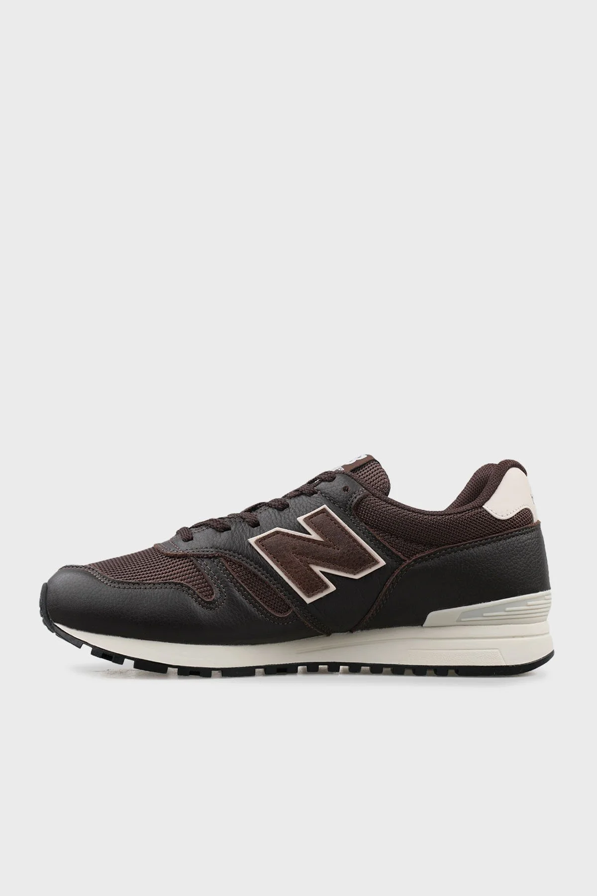 New Balance NB Lifestyle Süet Deri Karışımlı Logolu Erkek Ayakkabı ML565LDB KAHVE - 2