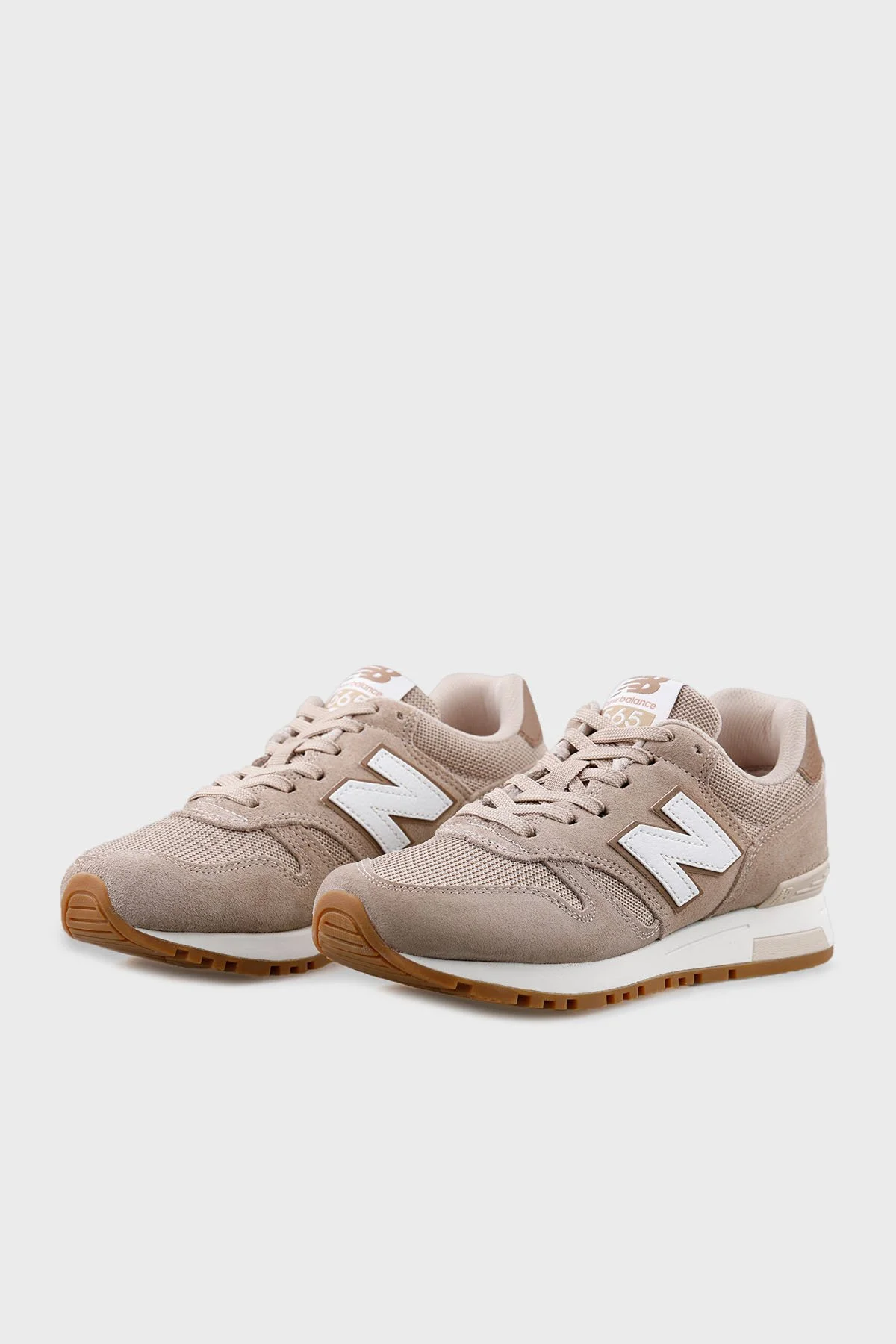 New Balance NB Lifestyle Süet Detaylı Sneaker Bayan Ayakkabı WL565CTG BEJ - 3
