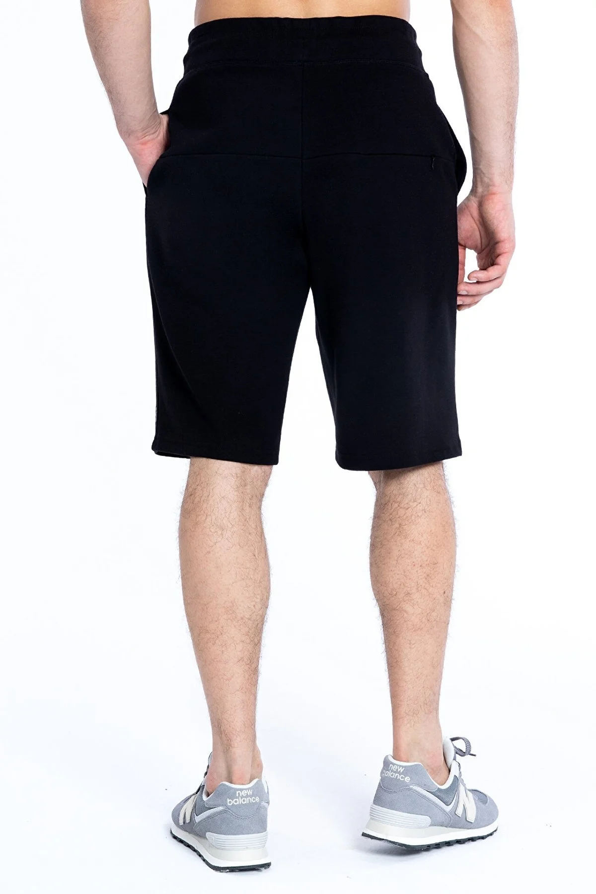 New Balance NB Mens Lifestyle Erkek Short MNS1962 BKW SİYAH - 3