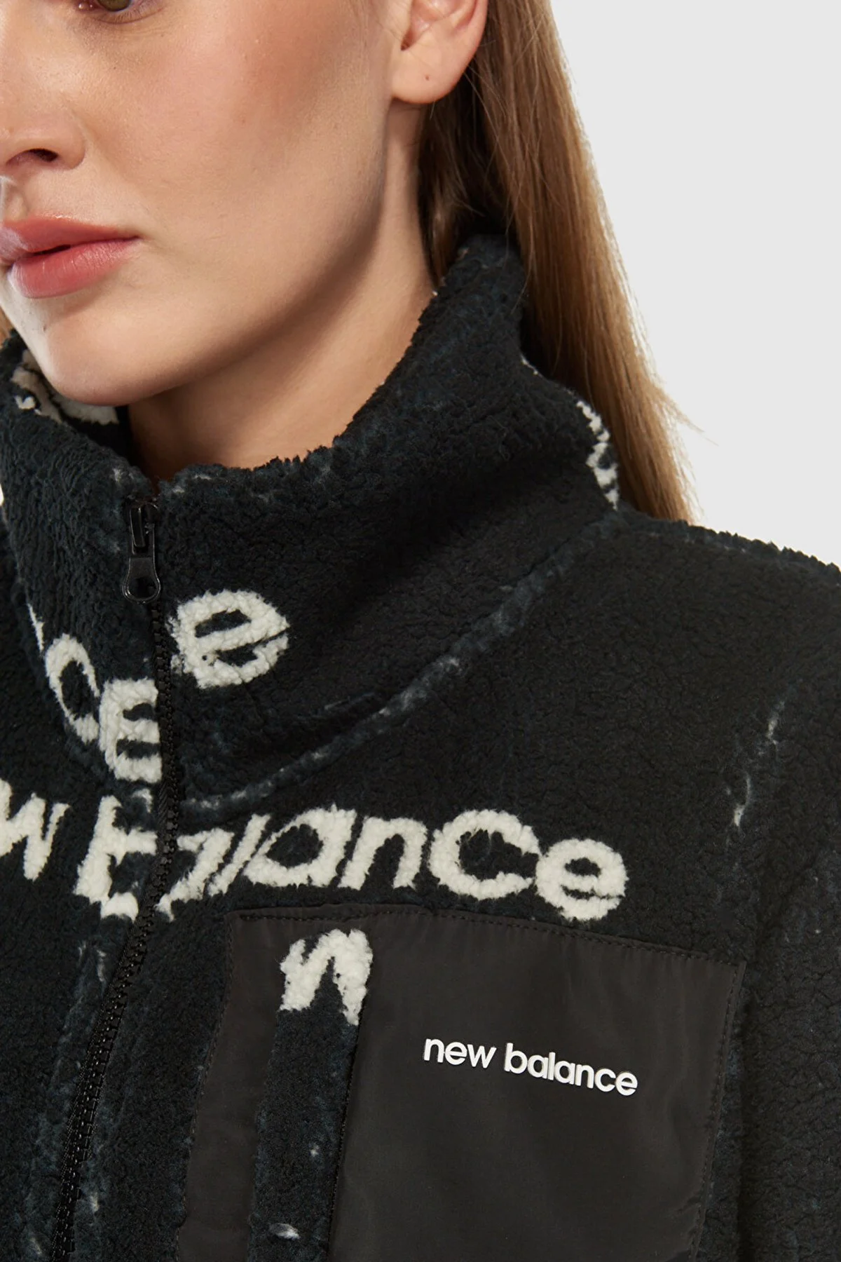 New Balance Regular Fit Logolu Dik Yaka Unisex Sweat 0UNC3358BK SİYAH - 6