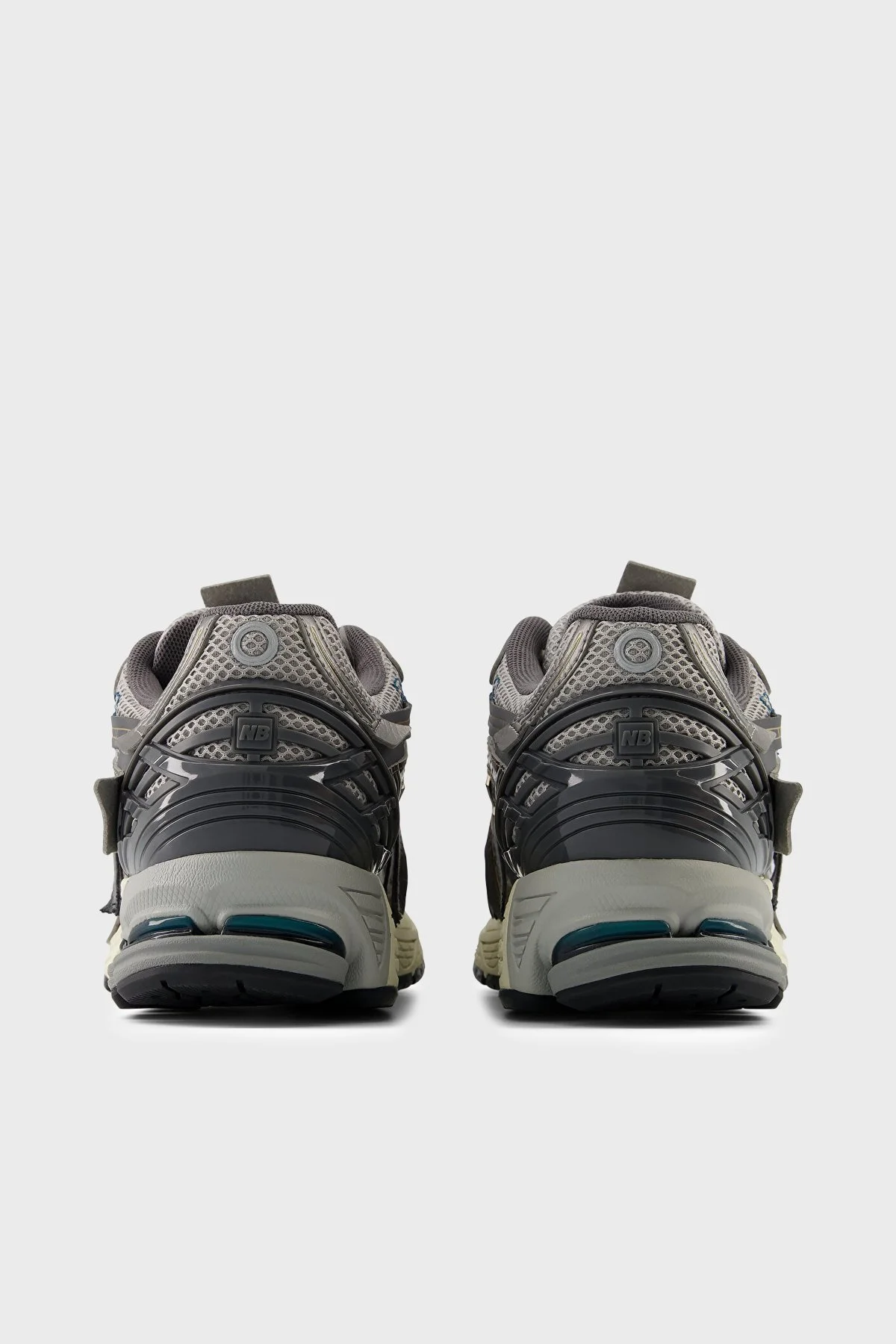 New Balance Süet Detaylı Sneaker Unisex Ayakkabı U19066U8 Gri-Kahve - 5