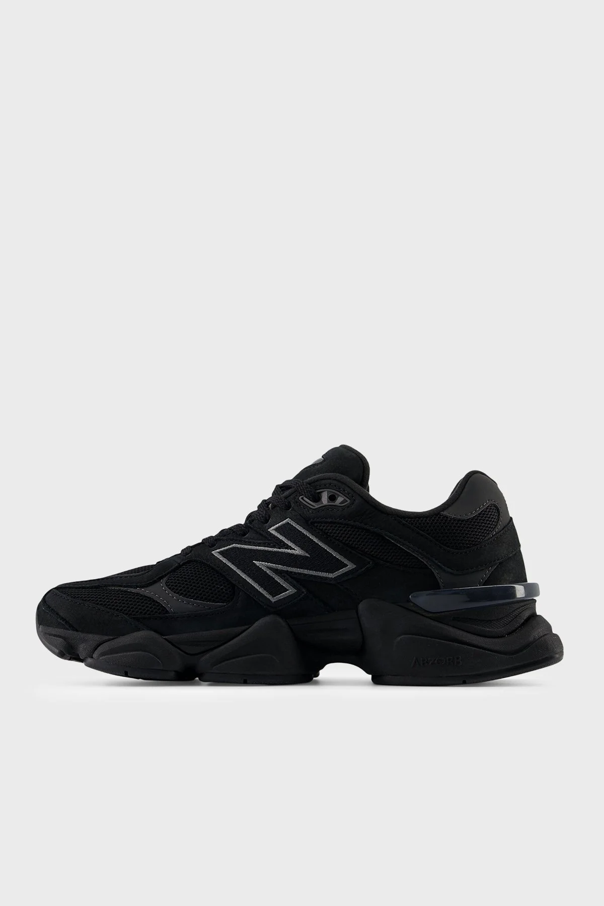 New Balance Süet Detaylı Sneaker Unisex Ayakkabı U9060ZGE Siyah - 2