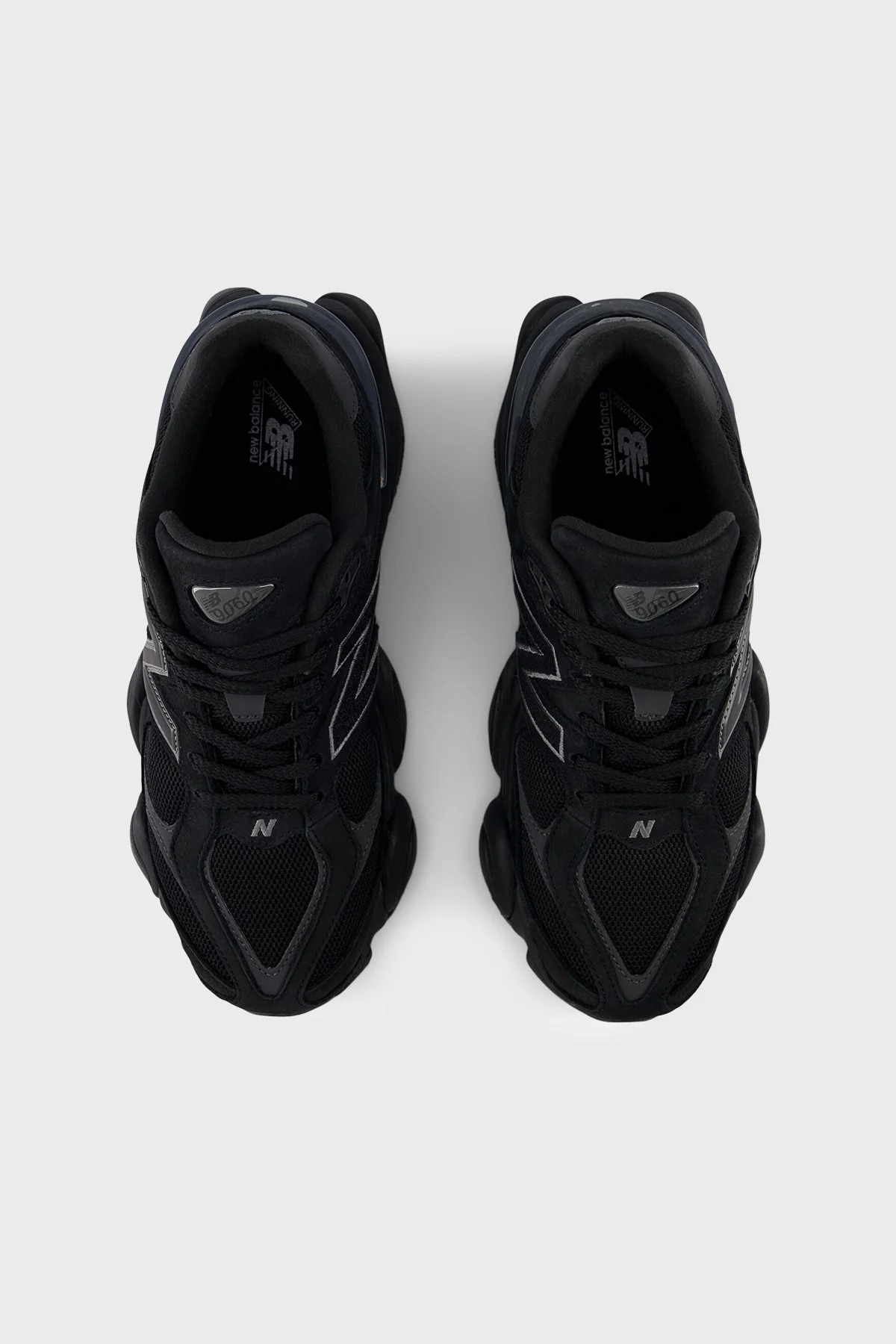 New Balance Süet Detaylı Sneaker Unisex Ayakkabı U9060ZGE Siyah - 4