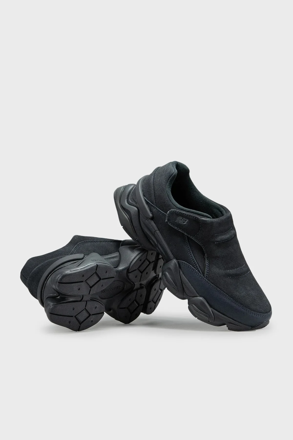 New Balance Süet Logolu Sneaker Erkek Ayakkabı U8040UOB SİYAH - 6