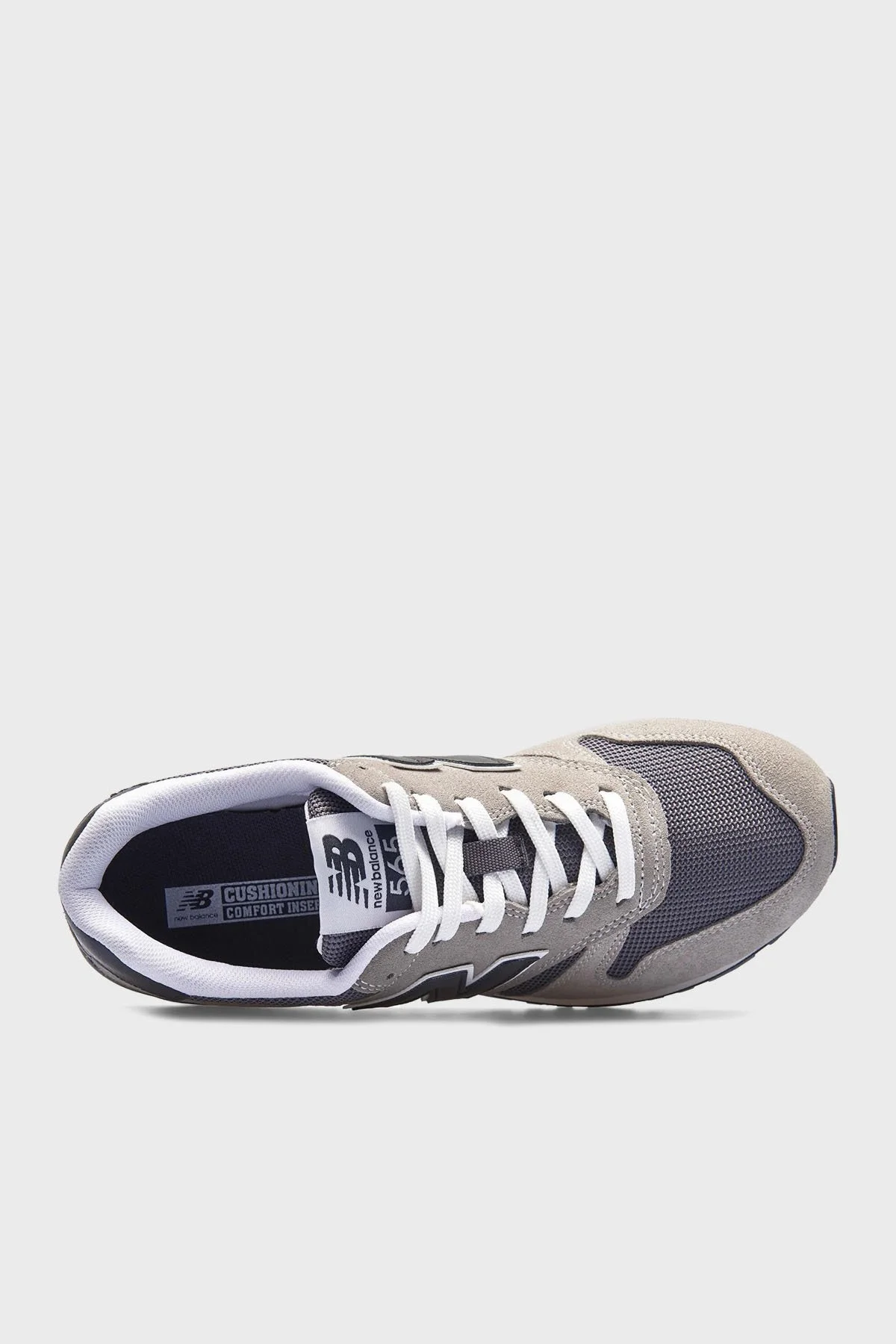 New Balance Süet Logolu Sneaker NB Lifestyle Erkek Ayakkabı ML565GAB GRİ - 7