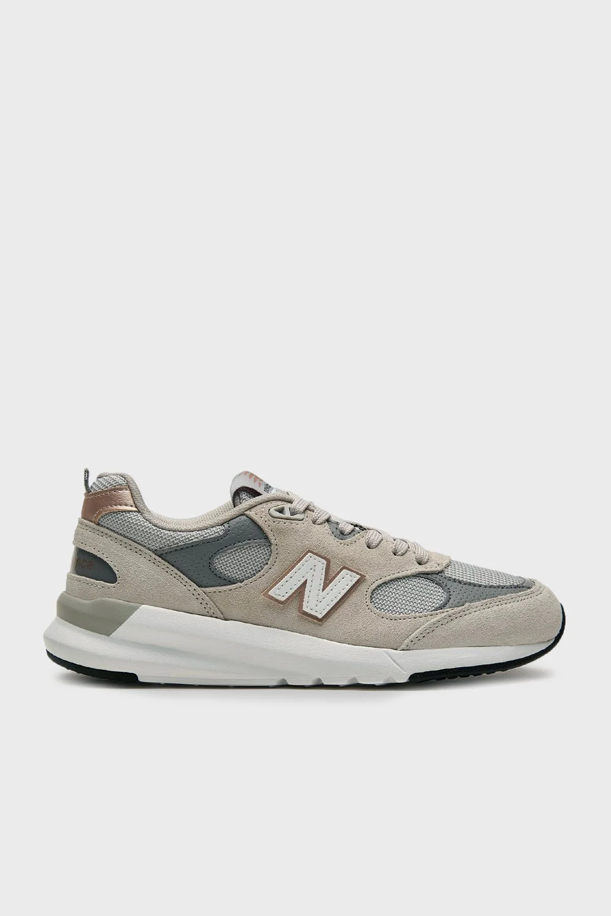 New Balance109 Logolu Sneaker Bayan Ayakkabı WS109PGG GRİ - 5