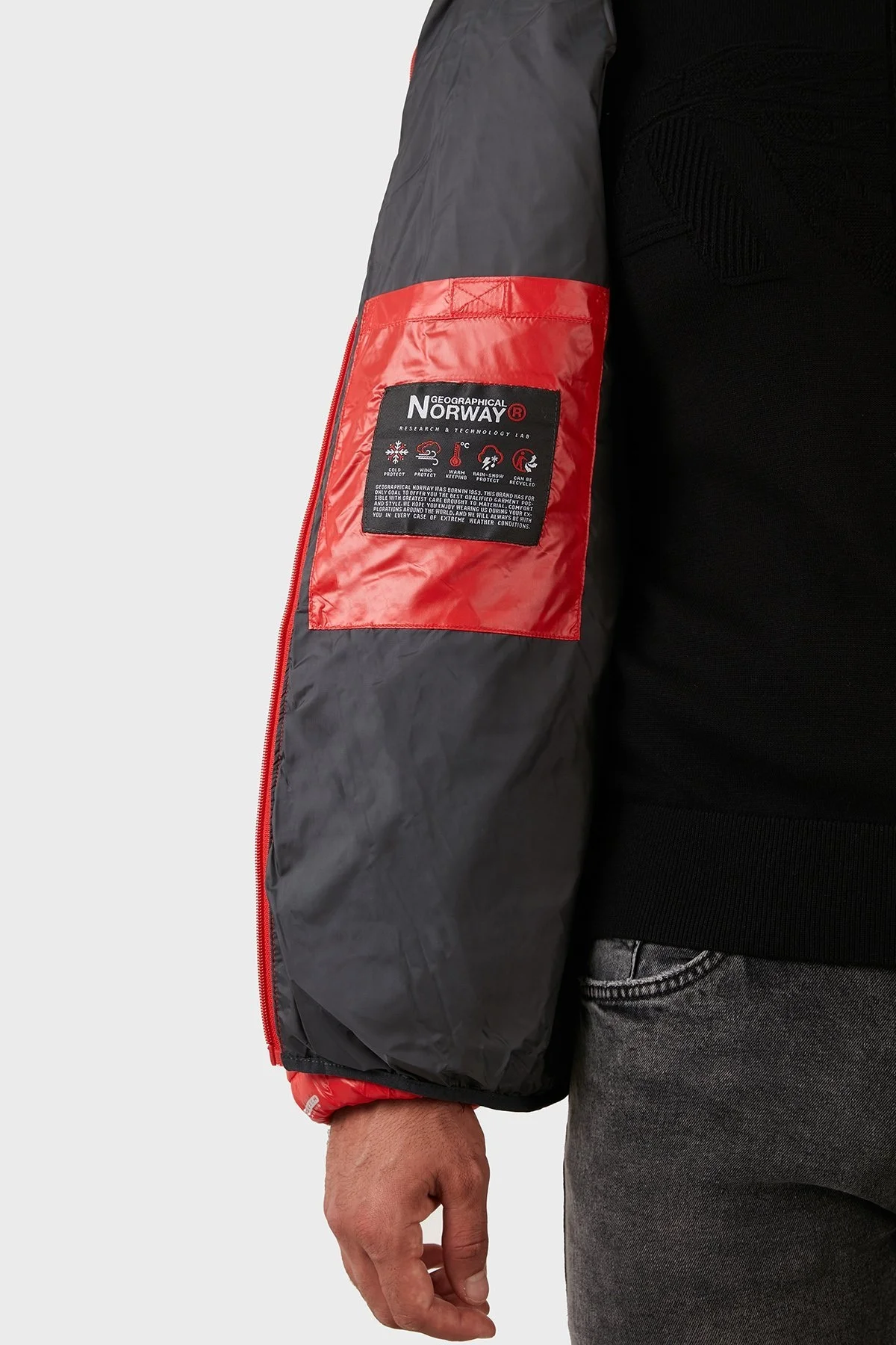 Norway Geographical Erkek Parka BRIOUT KIRMIZI - 5