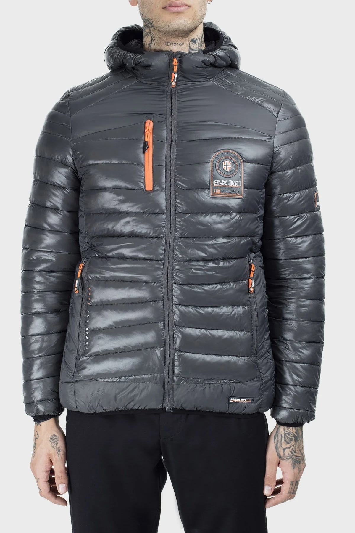 Norway Geographical Erkek Parka BRIOUT KOYU GRİ - 3