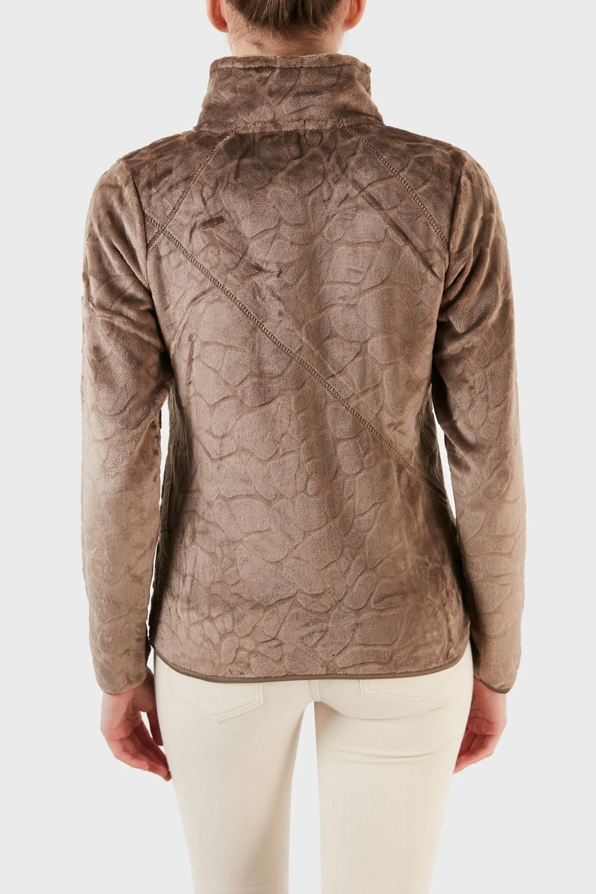 Norway Geographical Fermuarlı Yumuşak Dokulu Soğuğa Dayanıklı Outdoor Bayan Polar UNIVERS VİZON - 3