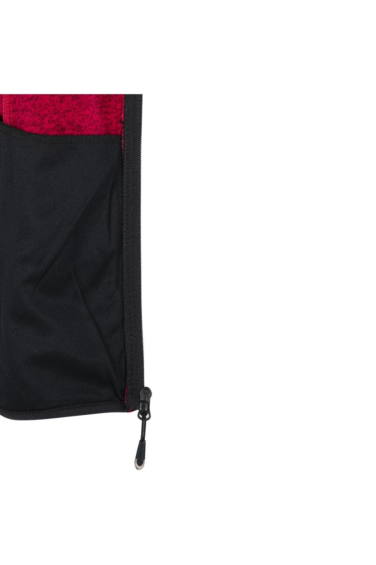 Norway Geographical Logolu Soğuğa Karşı Dayanıklı Dik Yaka Bayan Polar TINA KIRMIZI - 9