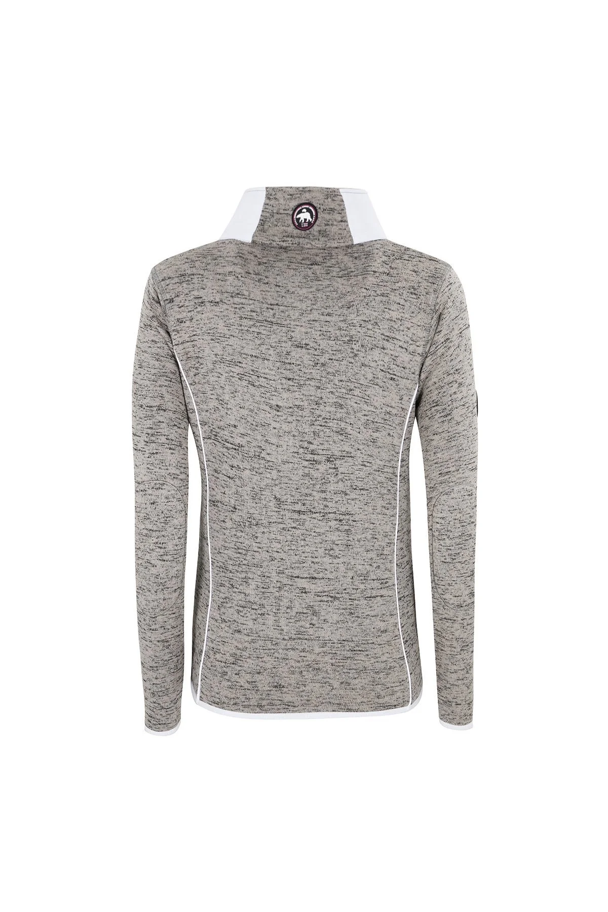 Norway Geographical Logolu Soğuğa Karşı Dayanıklı Dik Yaka Bayan Polar TINA GRİ - 2