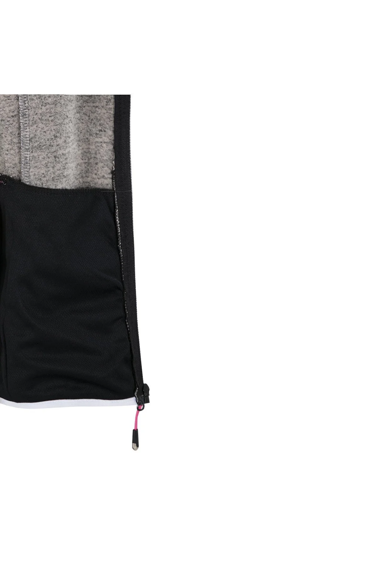 Norway Geographical Logolu Soğuğa Karşı Dayanıklı Dik Yaka Bayan Polar TINA GRİ - 9