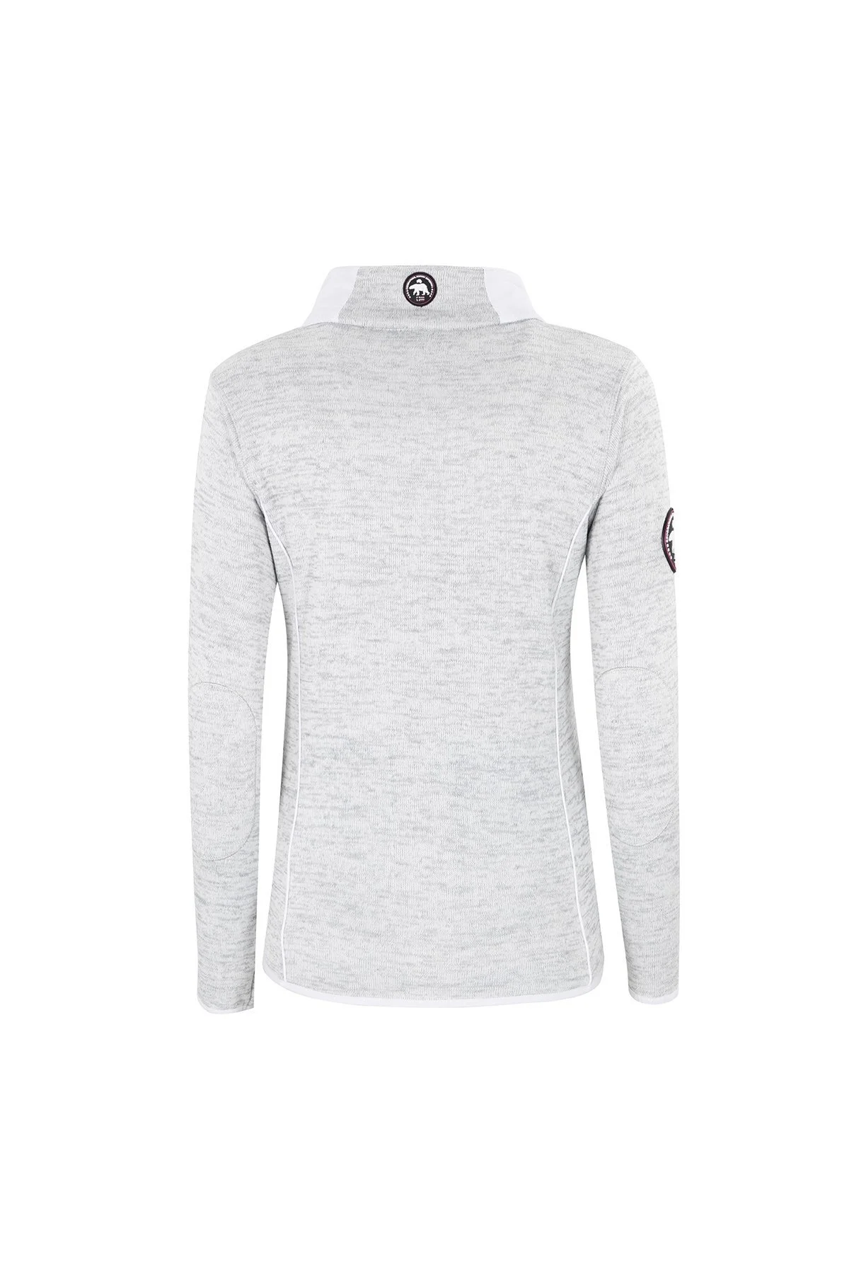 Norway Geographical Logolu Soğuğa Karşı Dayanıklı Dik Yaka Bayan Polar TINA BEYAZ - 2