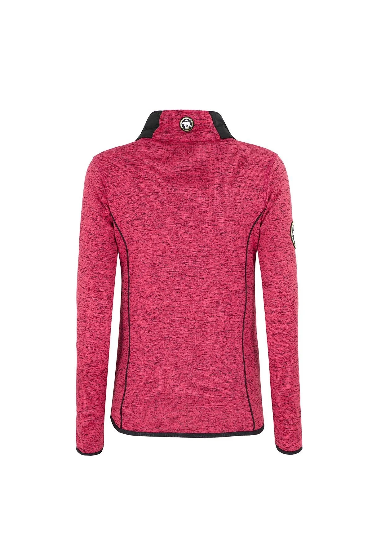 Norway Geographical Logolu Soğuğa Karşı Dayanıklı Dik Yaka Bayan Polar TINA PEMBE - 8