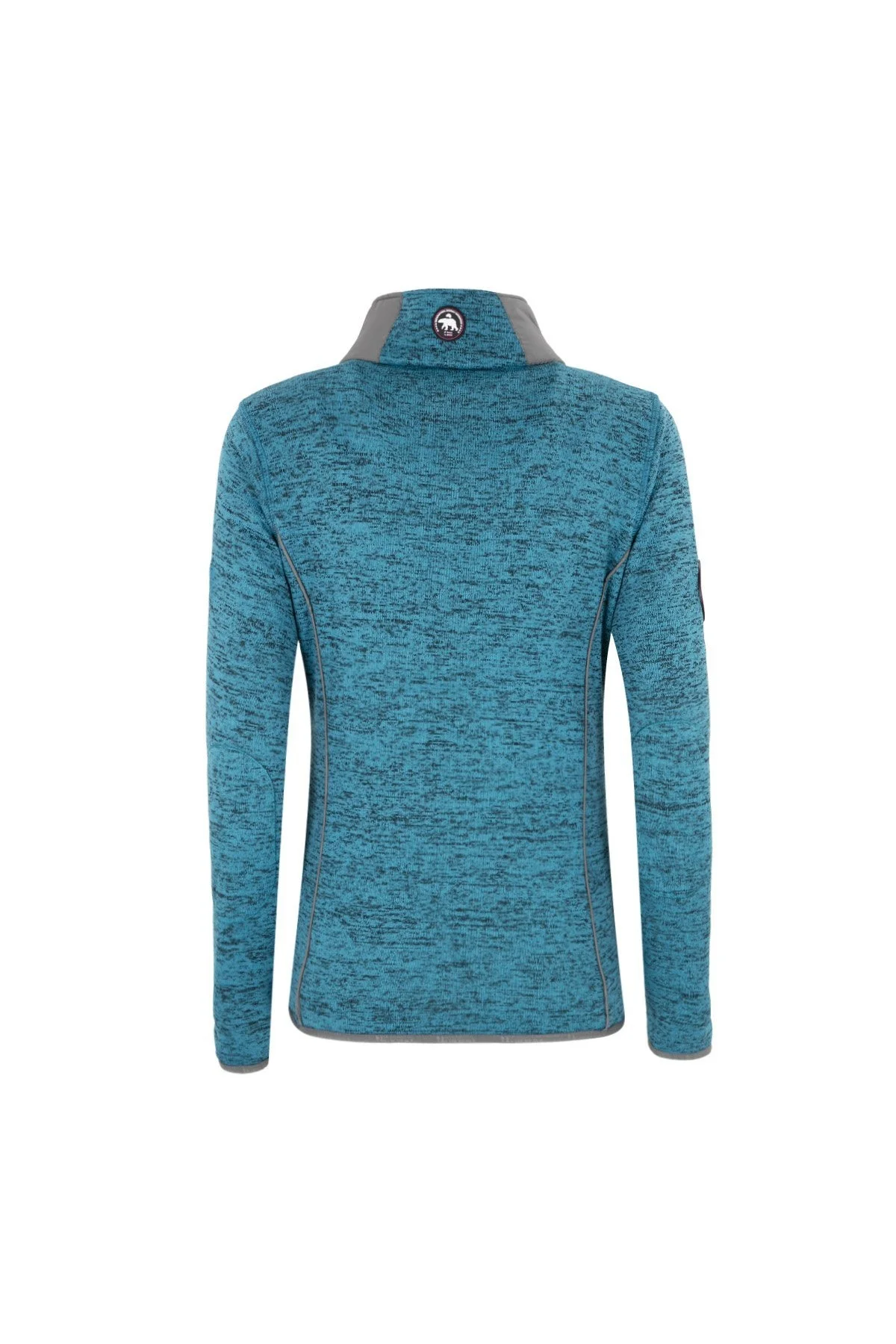 Norway Geographical Logolu Soğuğa Karşı Dayanıklı Dik Yaka Bayan Polar TINA AÇIK MAVİ - 2