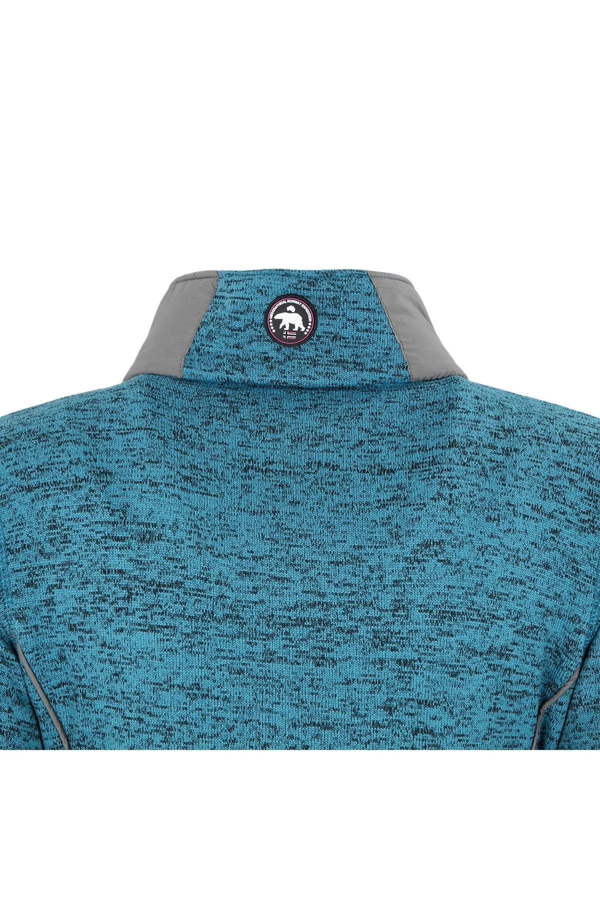 Norway Geographical Logolu Soğuğa Karşı Dayanıklı Dik Yaka Bayan Polar TINA AÇIK MAVİ - 8