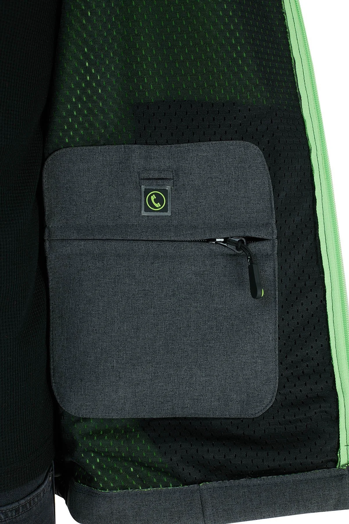 Norway Geographical Kapüşonlu Outdoor Erkek Mont TEMIX Koyu Gri-Yeşil - 7