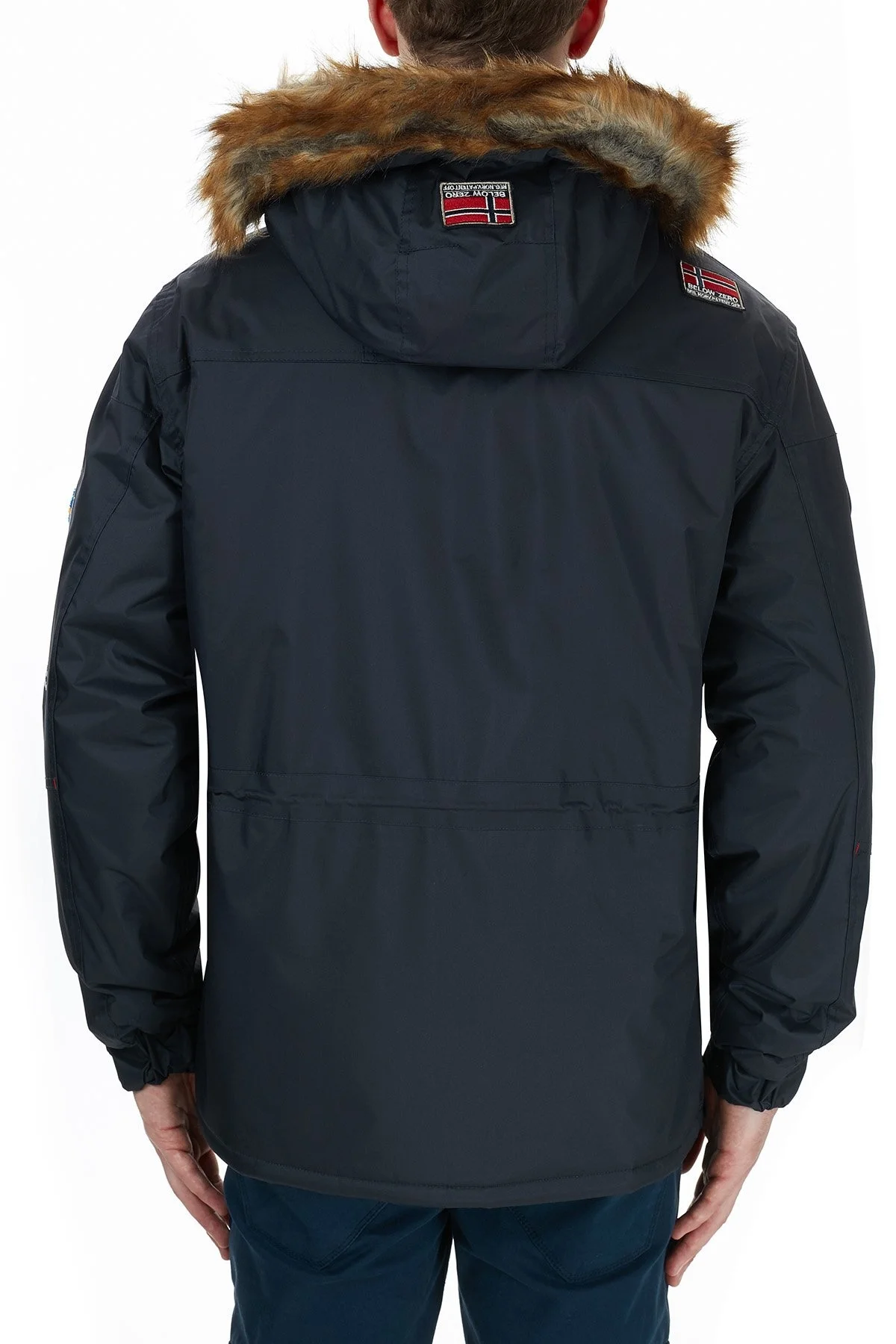 Norway Geographical Kapüşonlu Outdoor Erkek Parka BARMAN LACİVERT - 5