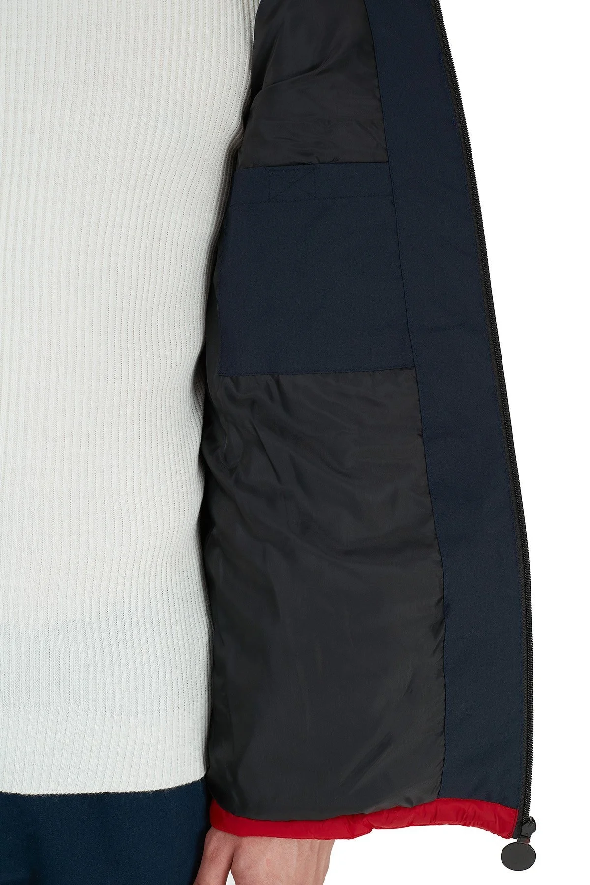 Norway Geographical Kapüşonlu Outdoor Erkek Parka BENOIT KIRMIZI-LACİVERT - 7