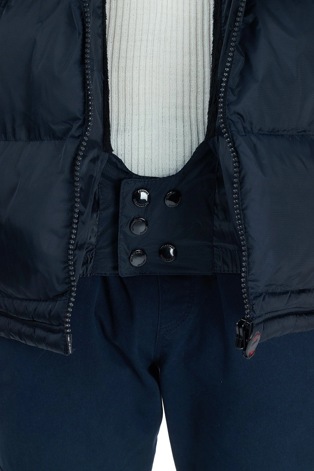 Norway Geographical Kapüşonlu Outdoor Erkek Parka DANONE LACİVERT - 6