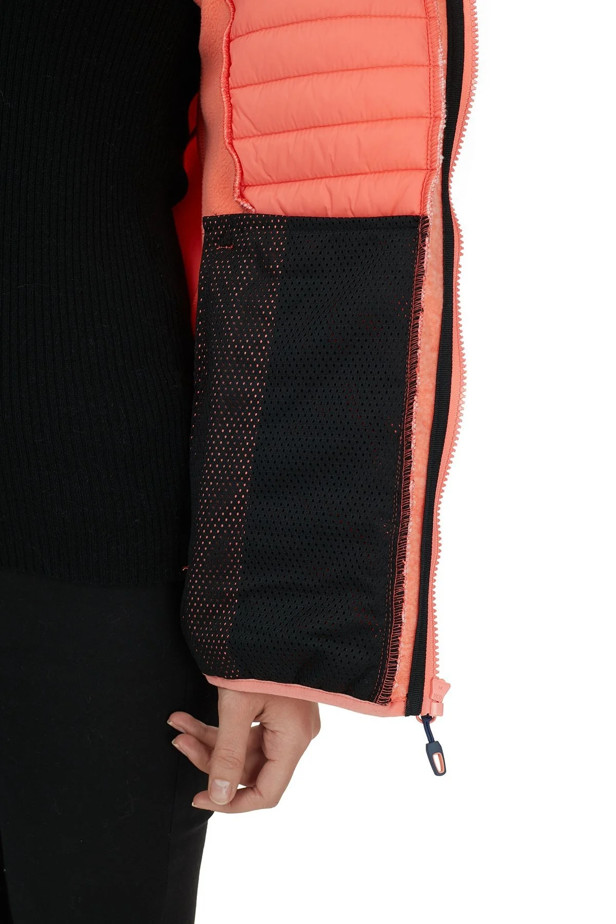 Norway Geographical Kapüşonlu Outdoor Bayan Mont TAQUEUSE MERCAN - 7