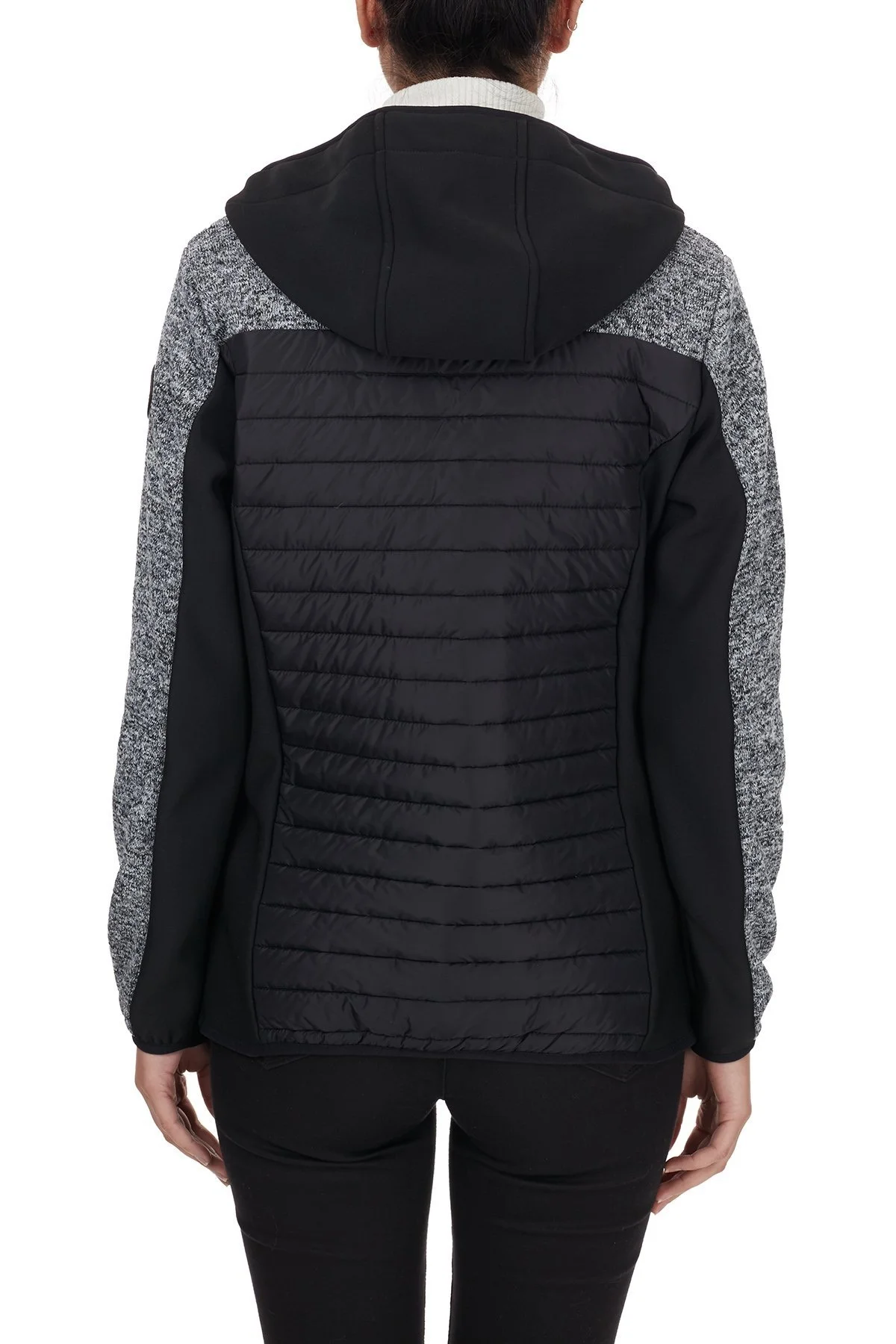 Norway Geographical Kapüşonlu Outdoor Bayan Mont TAQUEUSE SİYAH - 5