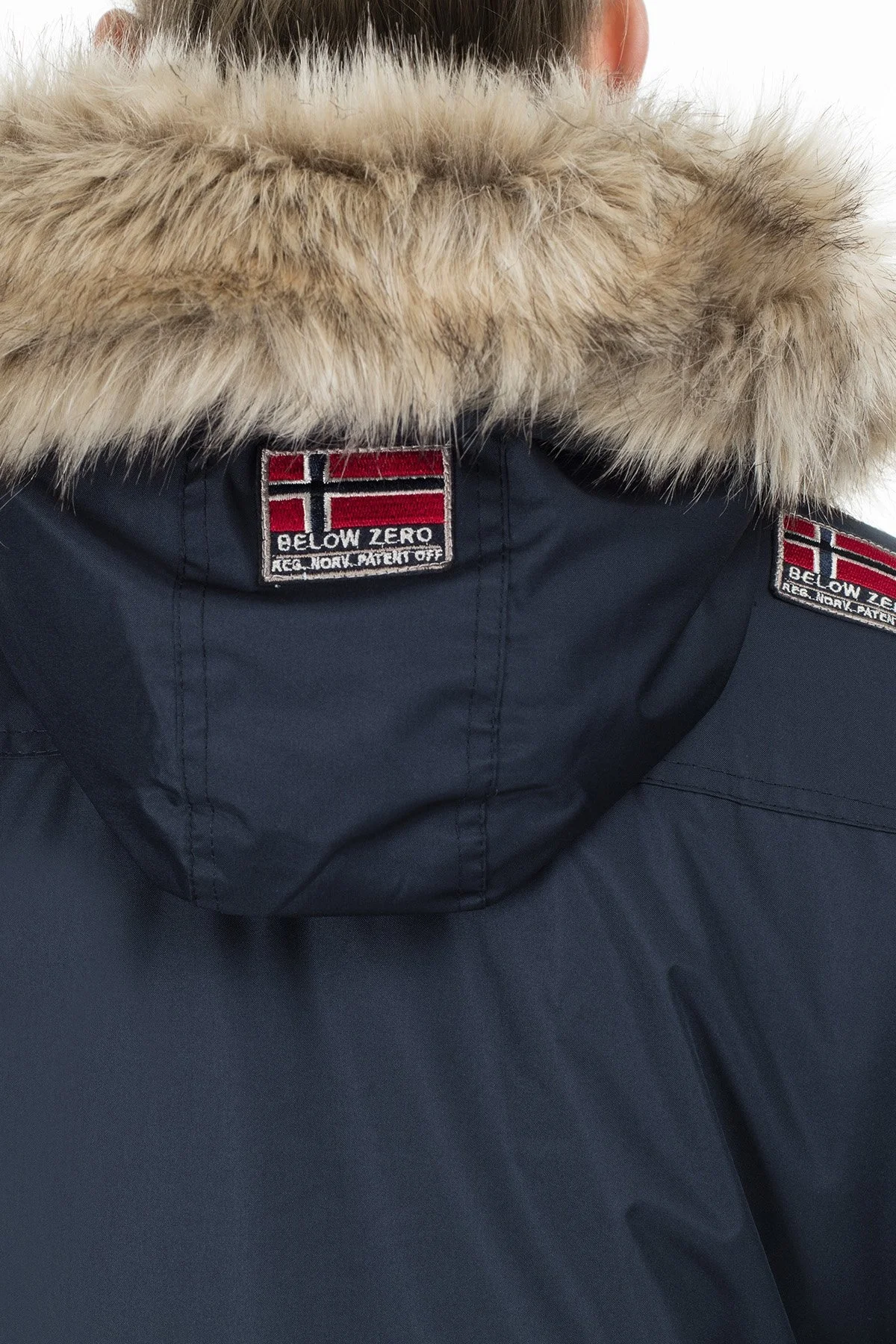 Norway Geographical Kapüşonlu Outdoor Bayan Parka BRIDGET LACİVERT - 7